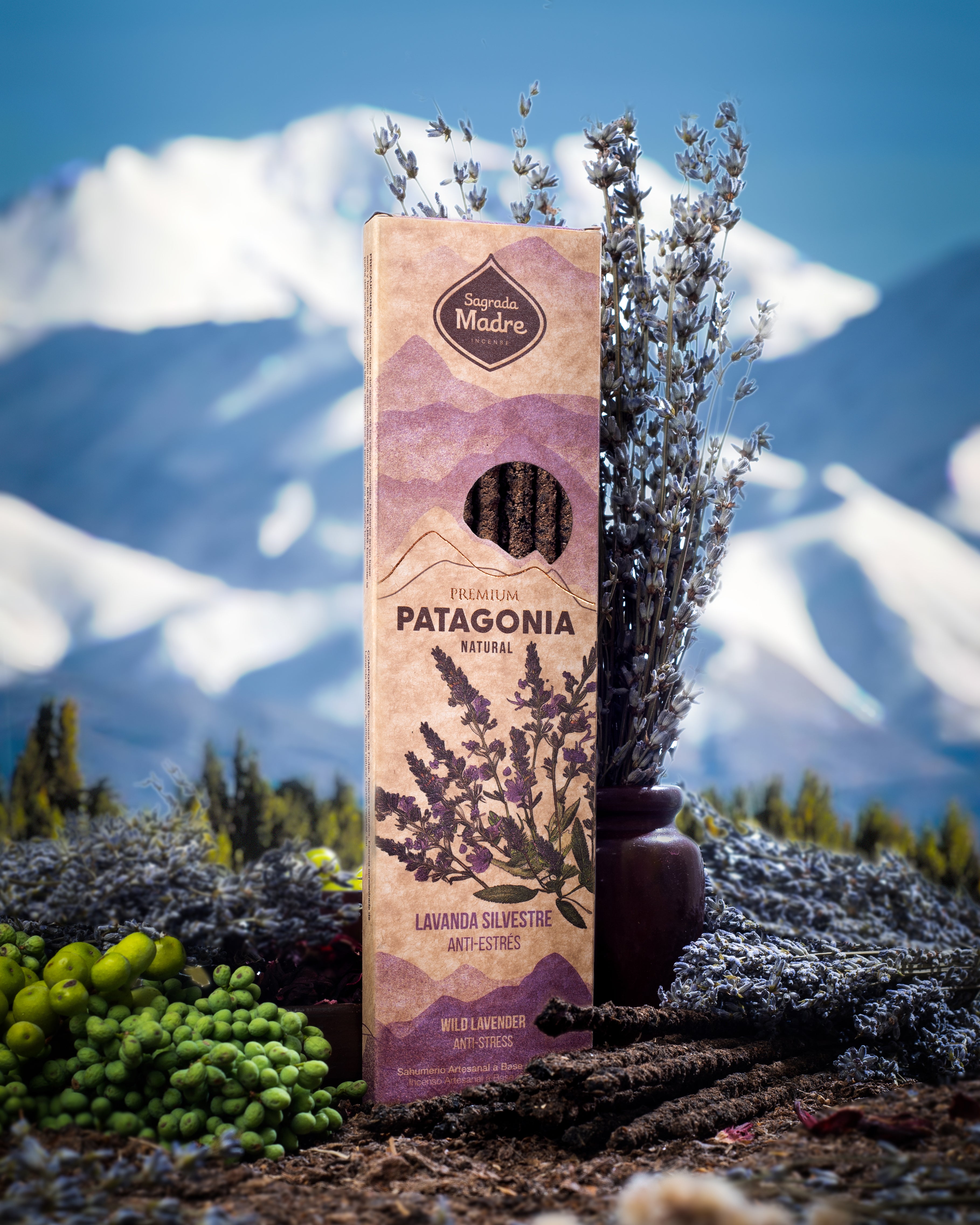 Vild Lavendel Patagonia rökelse