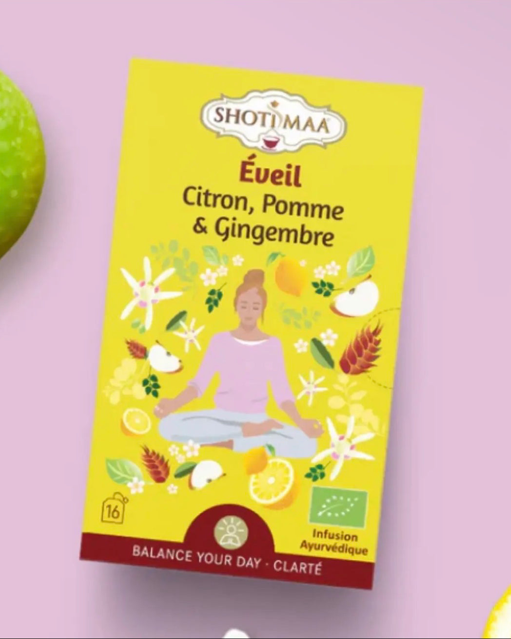RISE – Ekologiskt Örtte med Citron, Ingefära & Hibiskus | Shotimaa