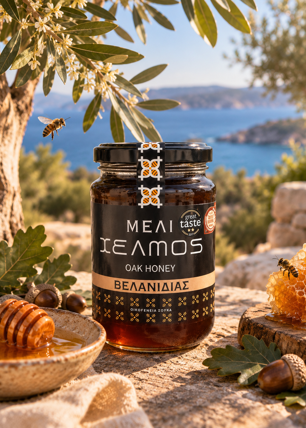 Ekhonung från Grekland 480 g – Meli Helmos