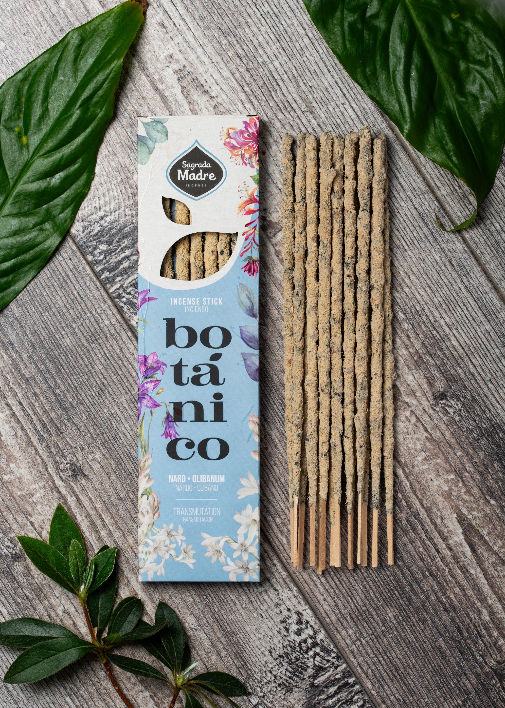 BOTÁNICO Rökelse – Nardusört & Frankincense | Sagrada Madre