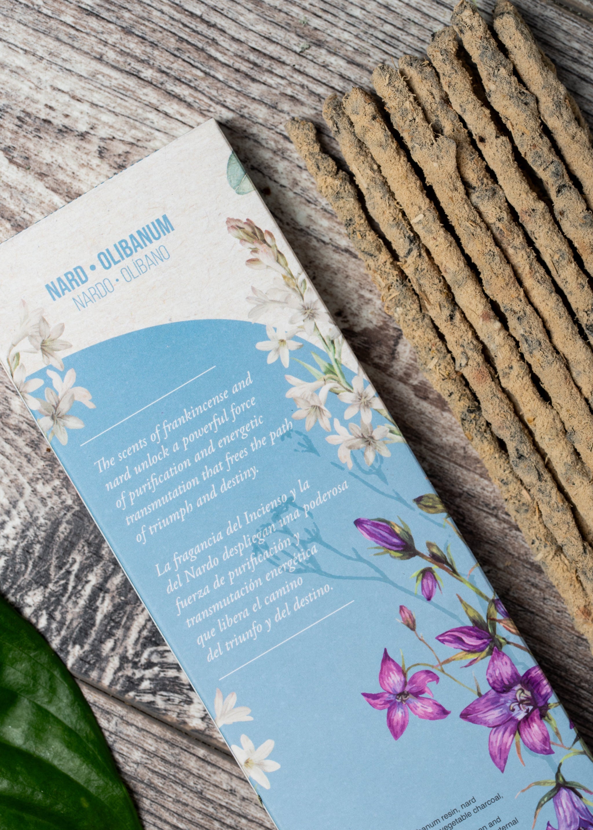BOTÁNICO Rökelse – Nardusört & Frankincense | Sagrada Madre