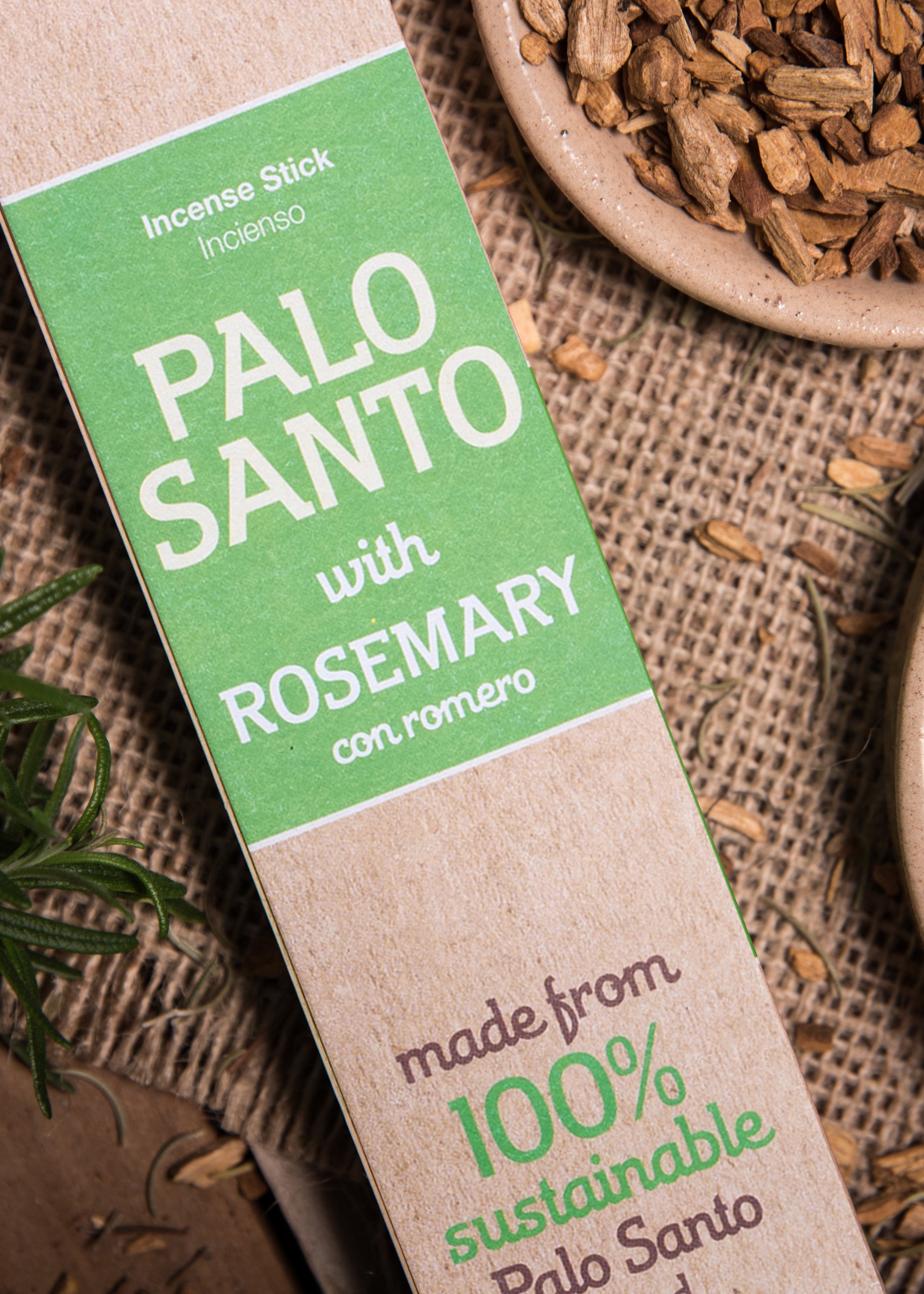 Palo Santo & Rosmarin rökelse