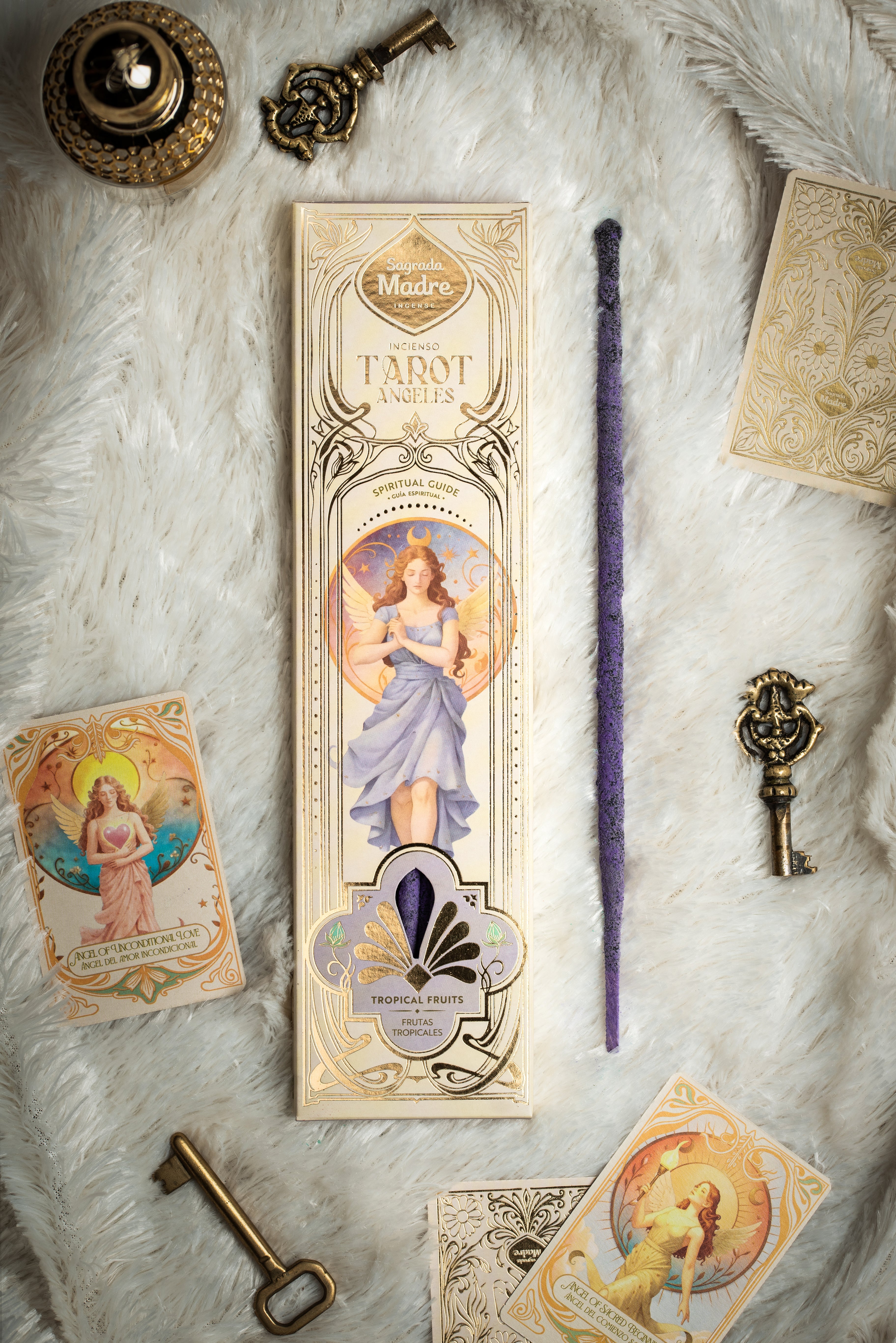 Tropical Fruits Rökelse – Tarot Ángeles | Spiritual Guide