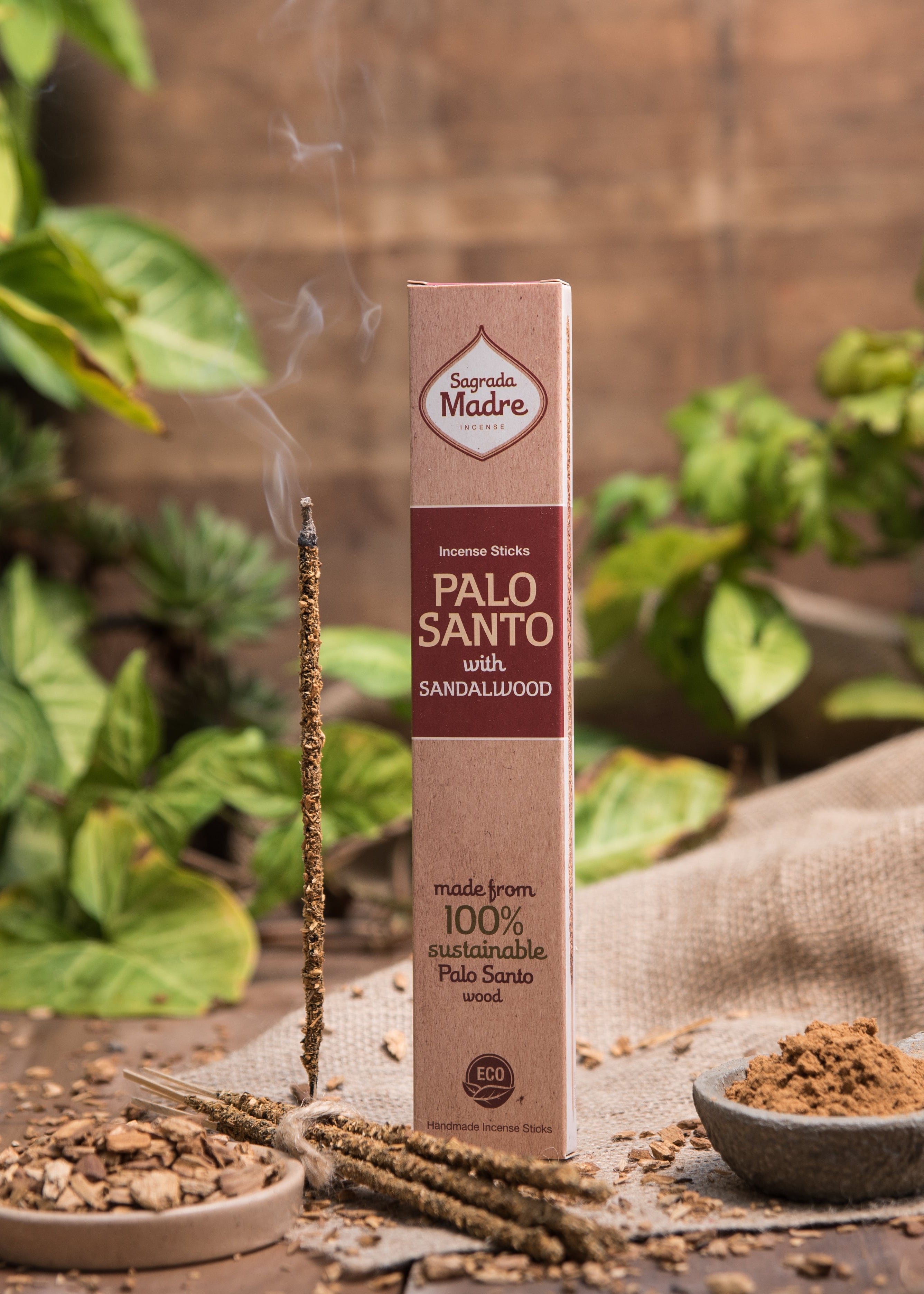 Palo Santo & Sandelträ rökelse