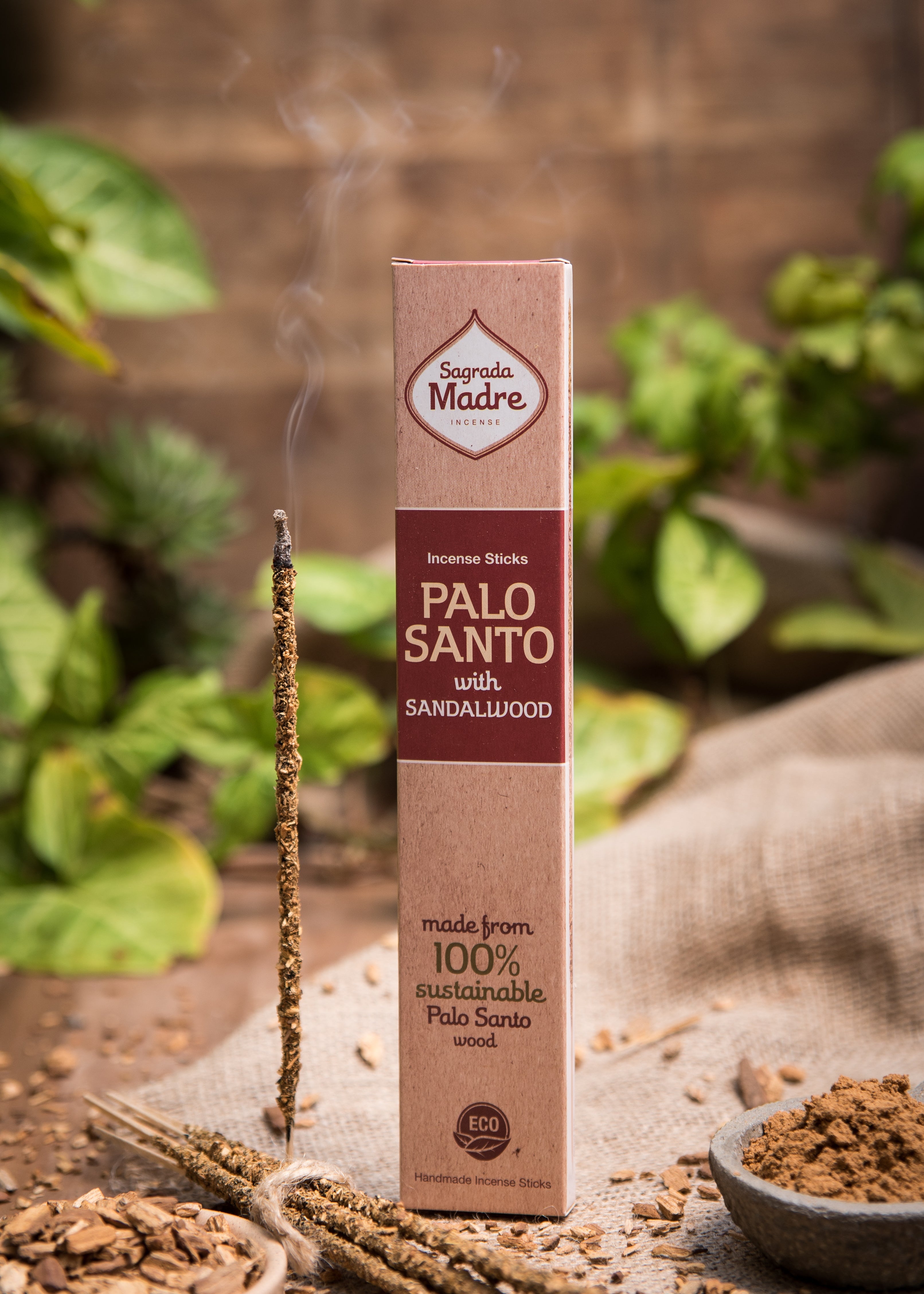 Palo Santo & Sandelträ rökelse