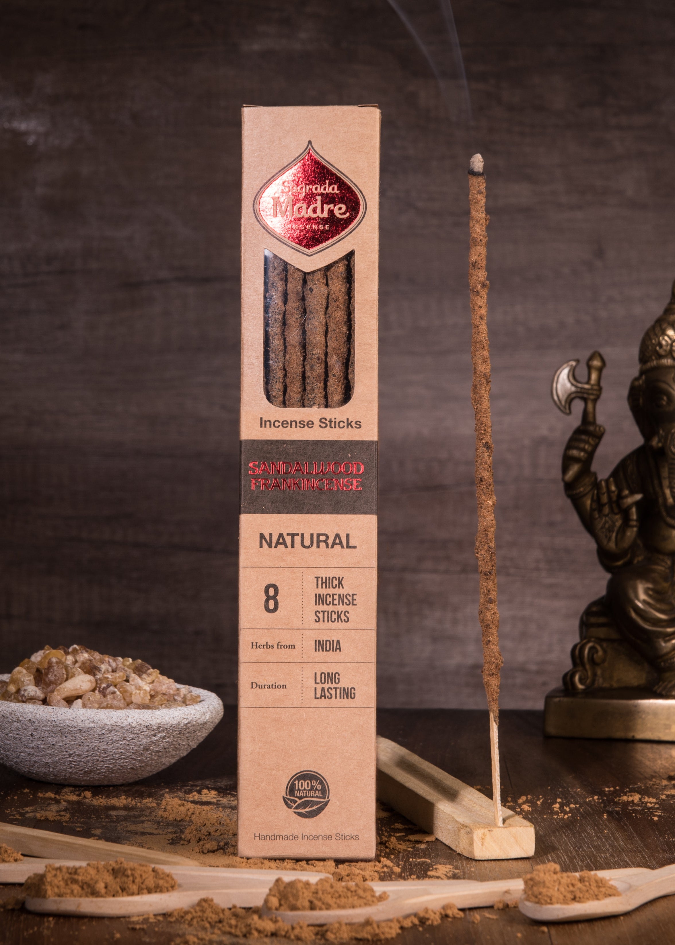Sandelträ & Frankincense rökelse