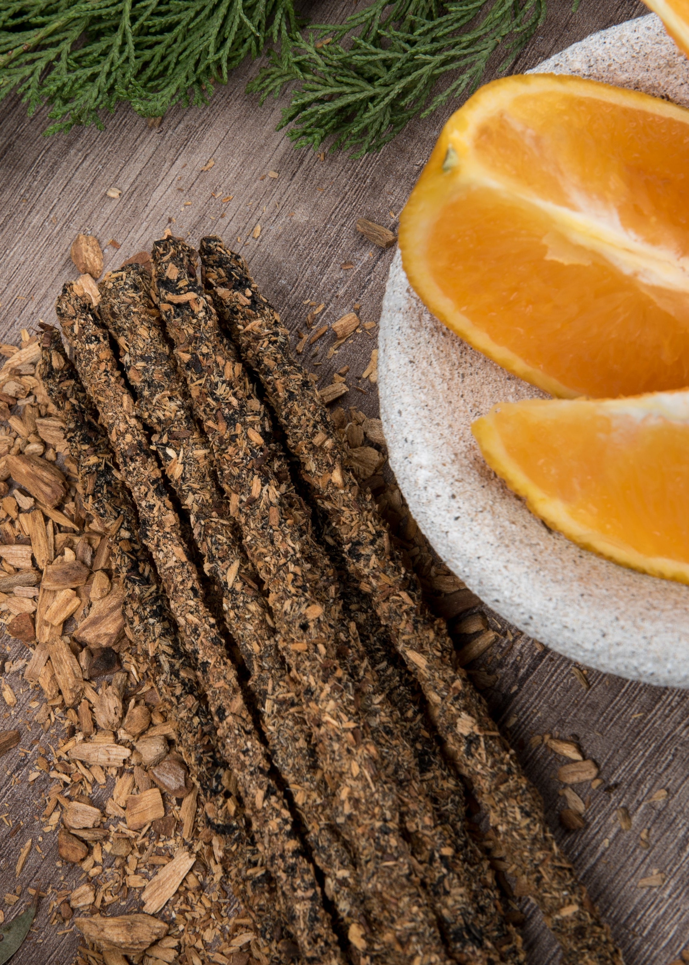 Citronella, Apelsin & Palo Santo rökelse