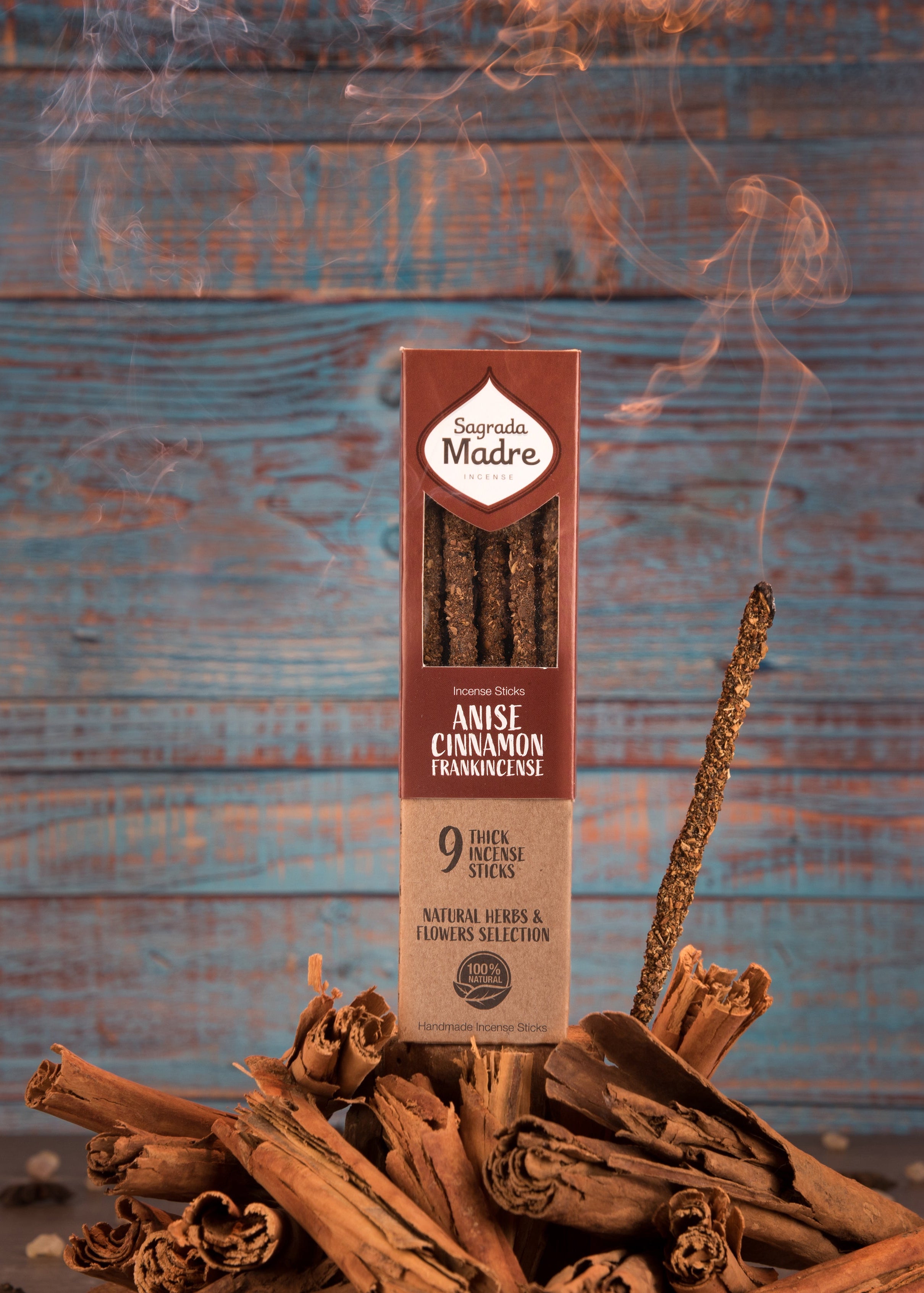 Kanel, Anis & Frankincense Rökelse – Sagrada Madre