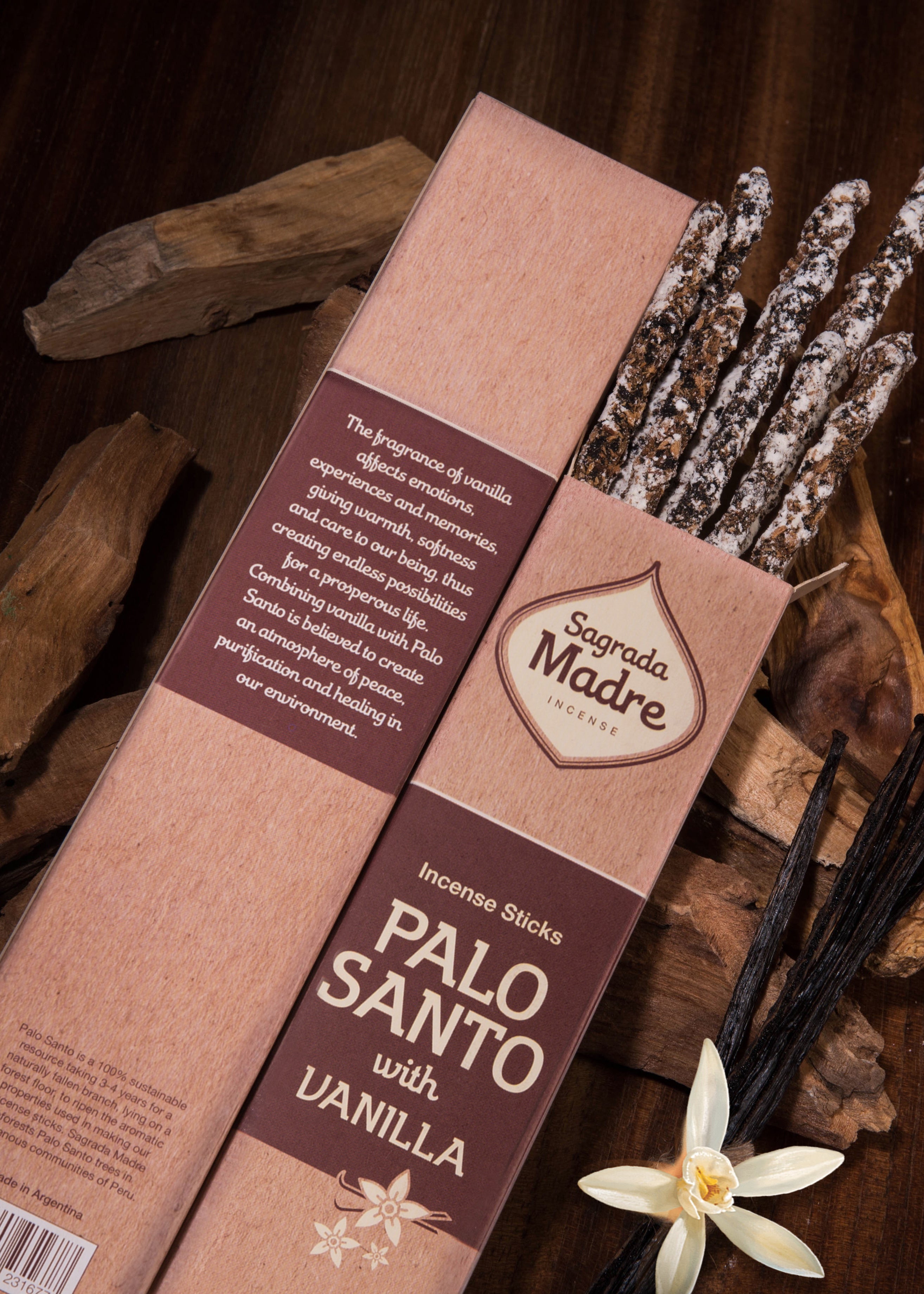 Palo Santo & Vanilj rökelse