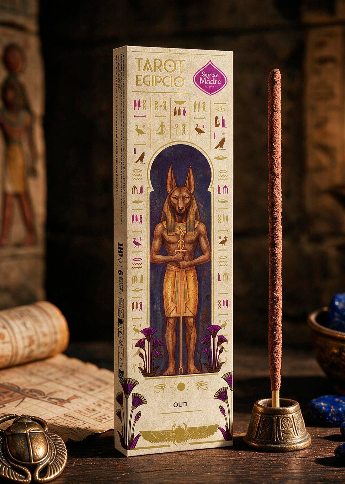 Rökelse Egyptian Tarot Oud – Oudhart (Aquilaria)