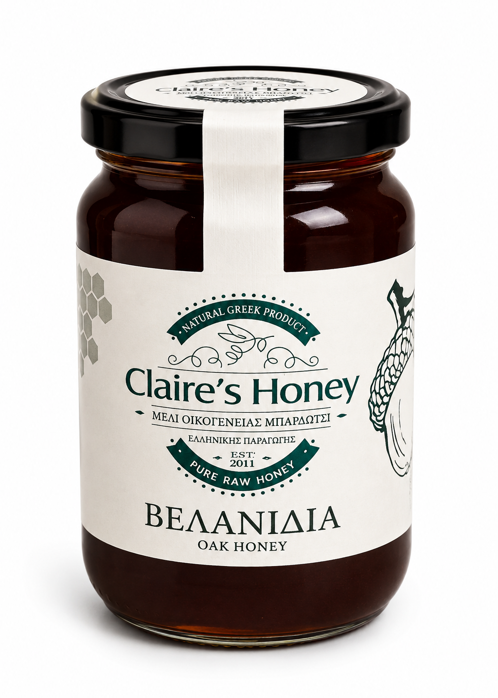 Grekisk Ekhonung – Claire’s Honey | 470 g