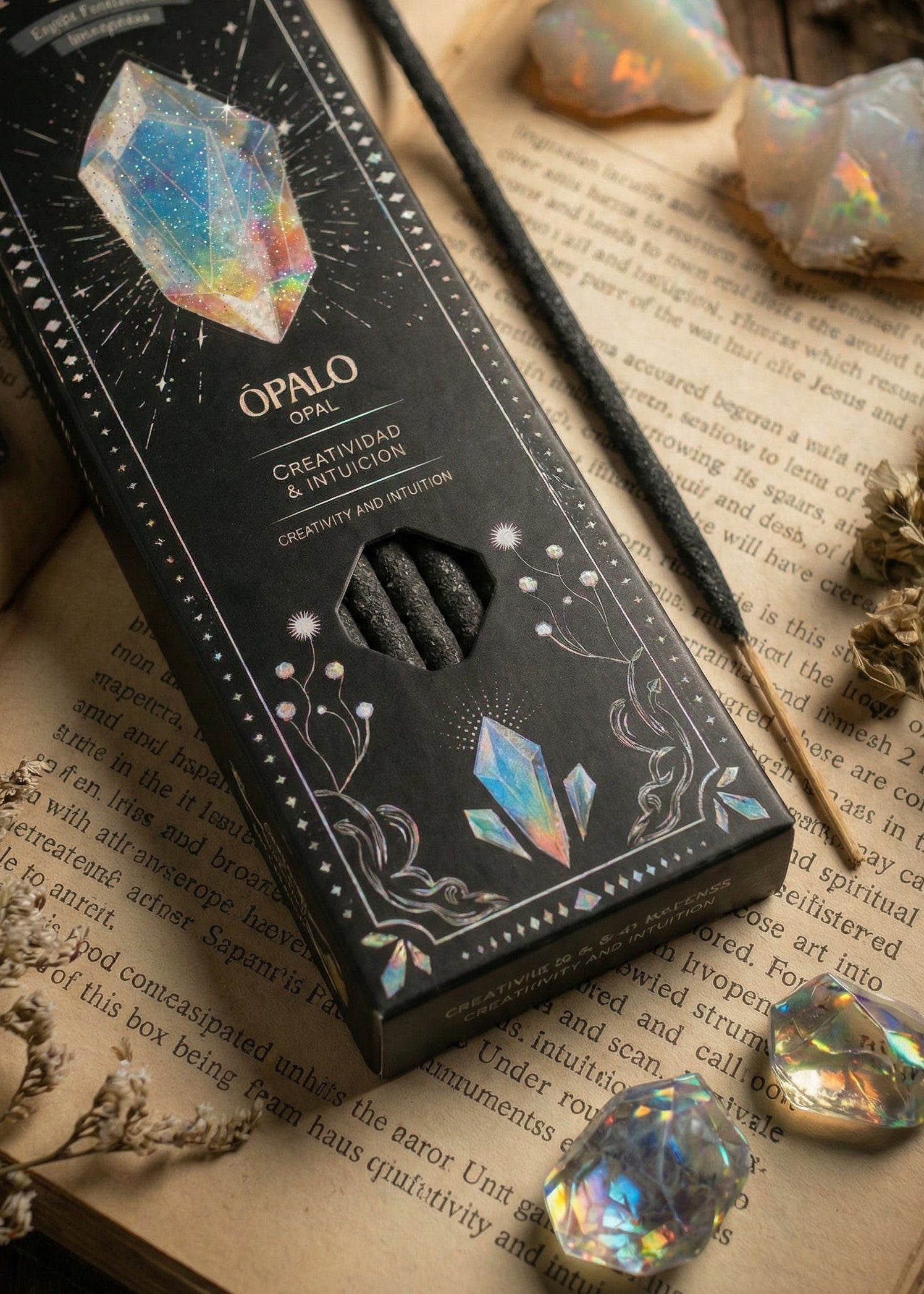 Tarot Gemas Rökelse – Opal | Kreativitet & Intuition