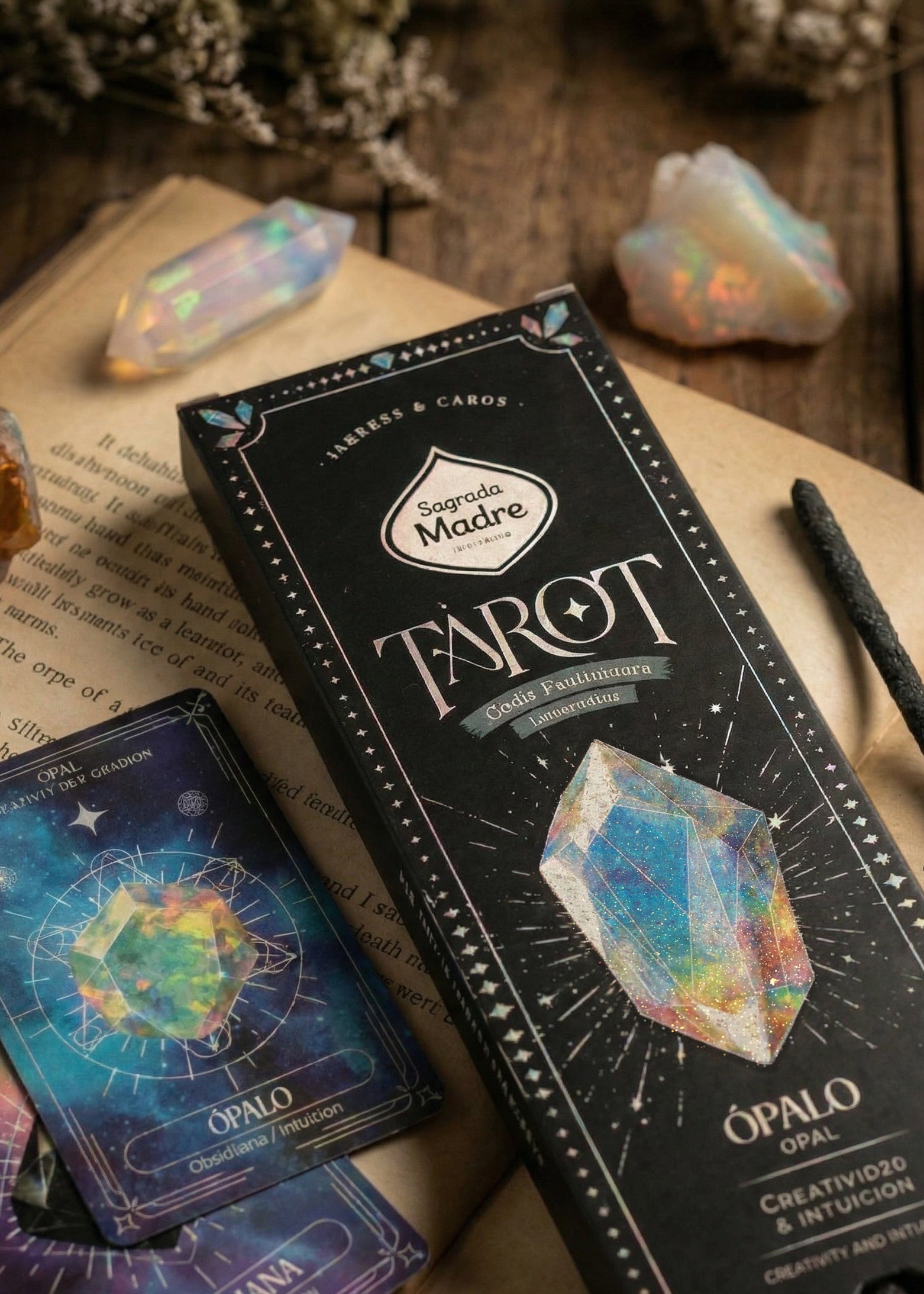 Tarot Gemas Rökelse – Opal | Kreativitet & Intuition