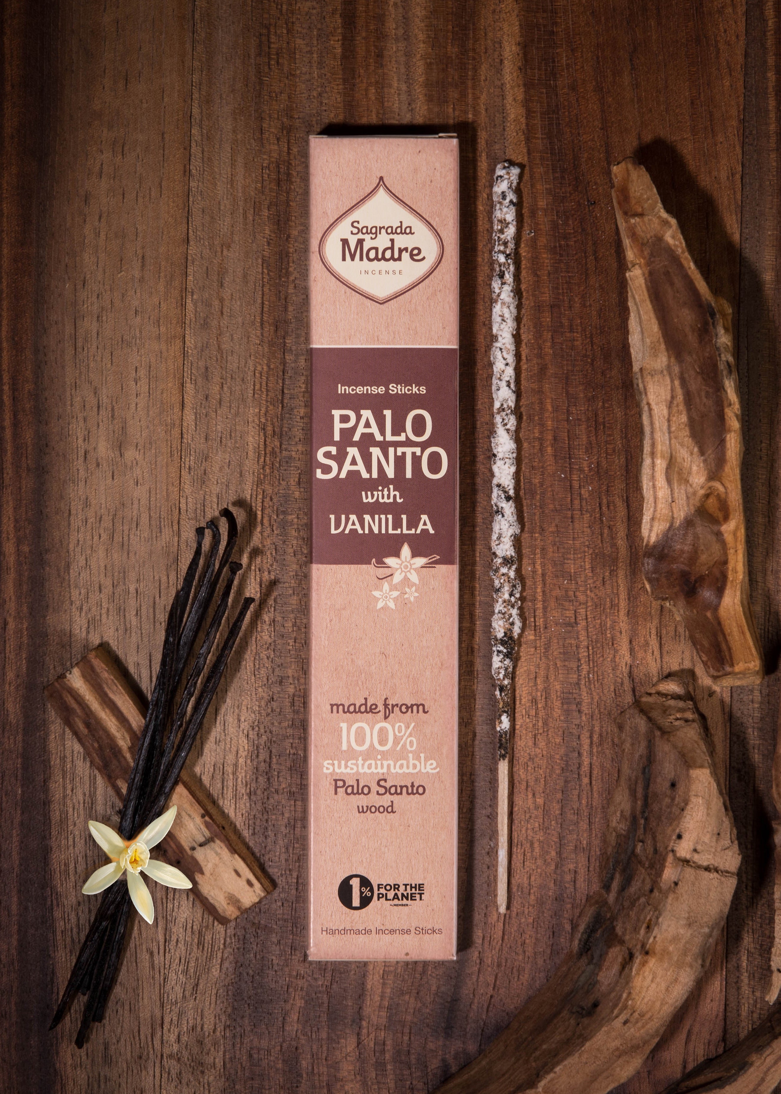 Palo Santo & Vanilj rökelse