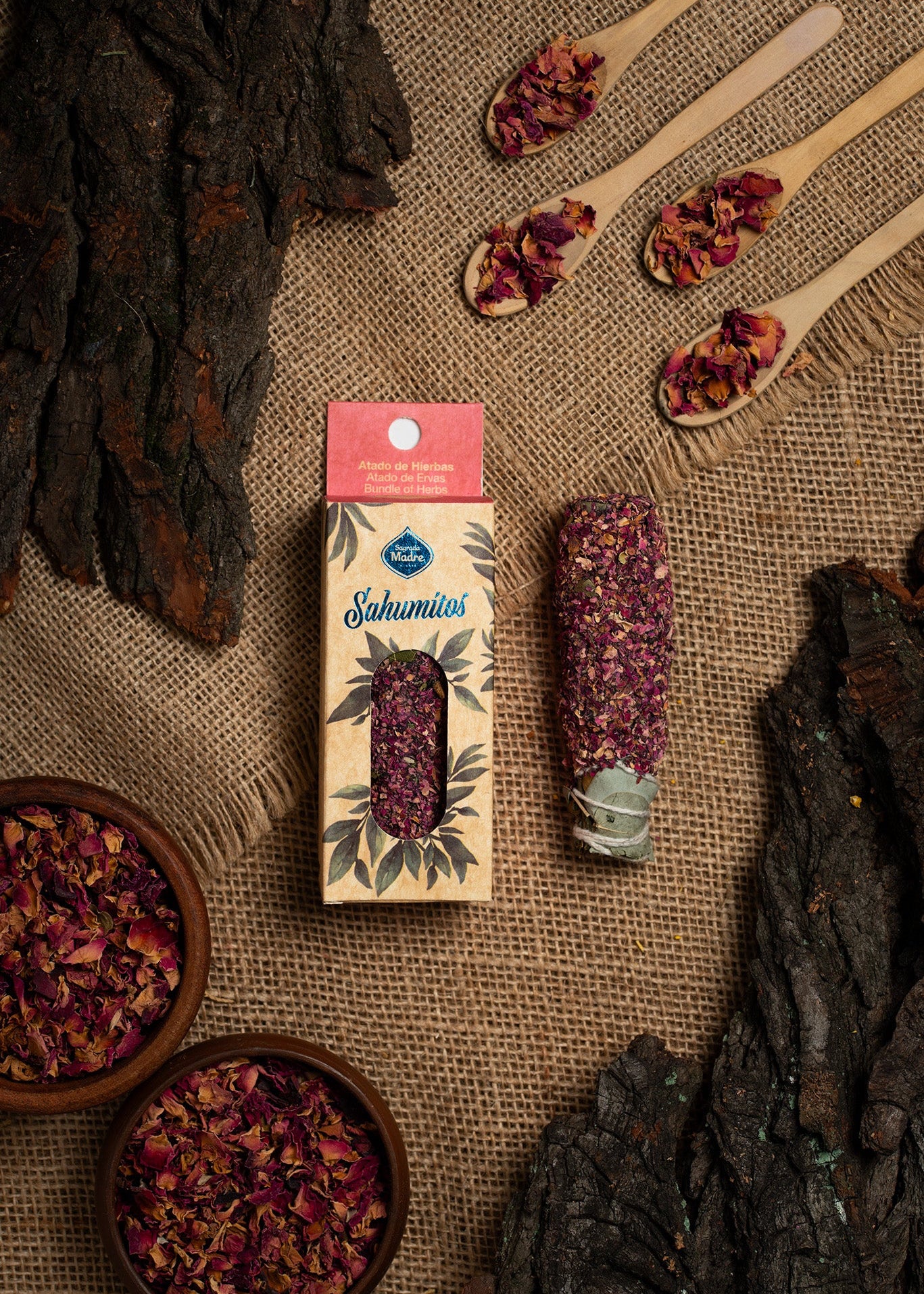 Smudge Sticks Ros – Kärlek & Hjärtats Öppnande