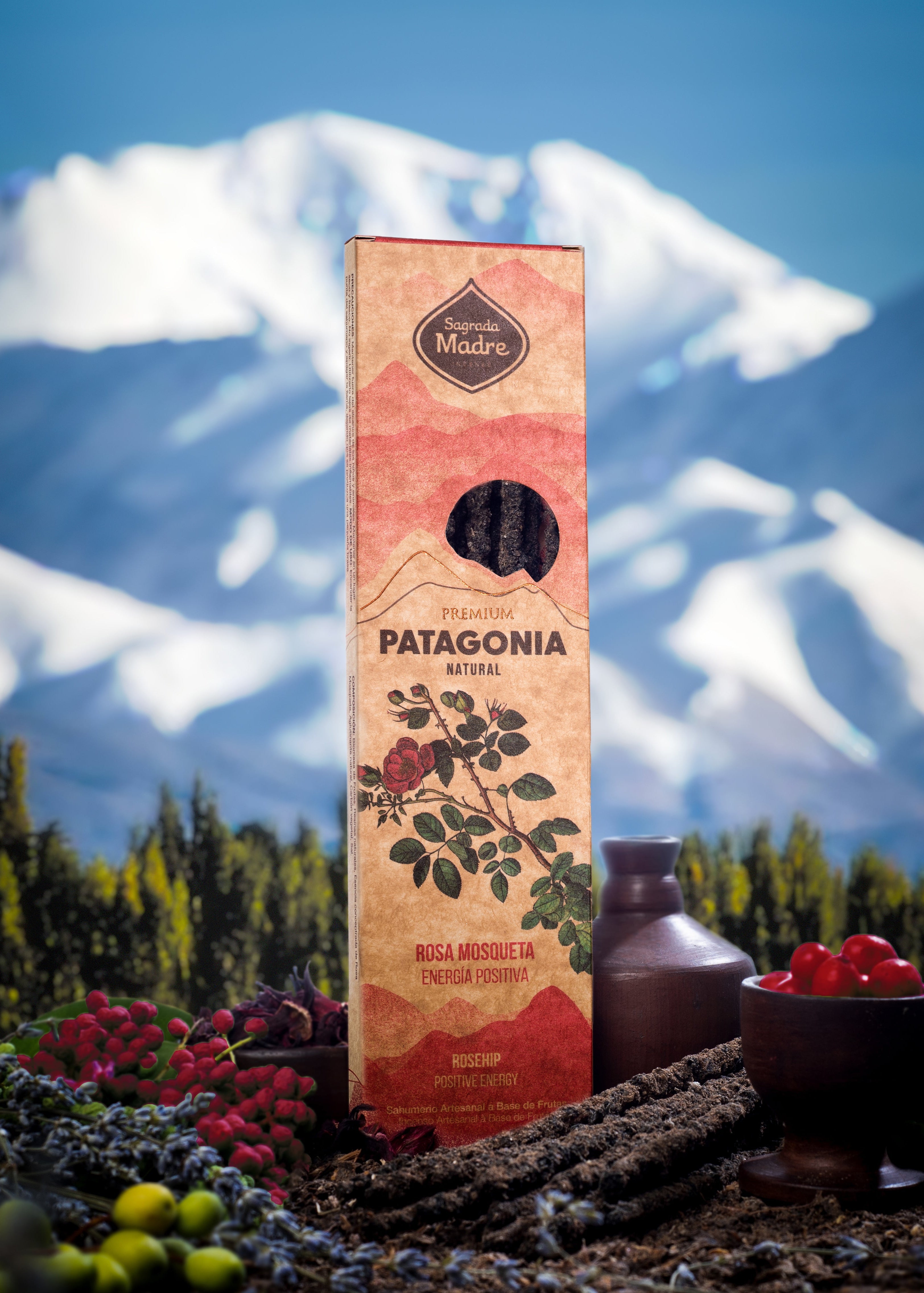 Nyponros Patagonia rökelse