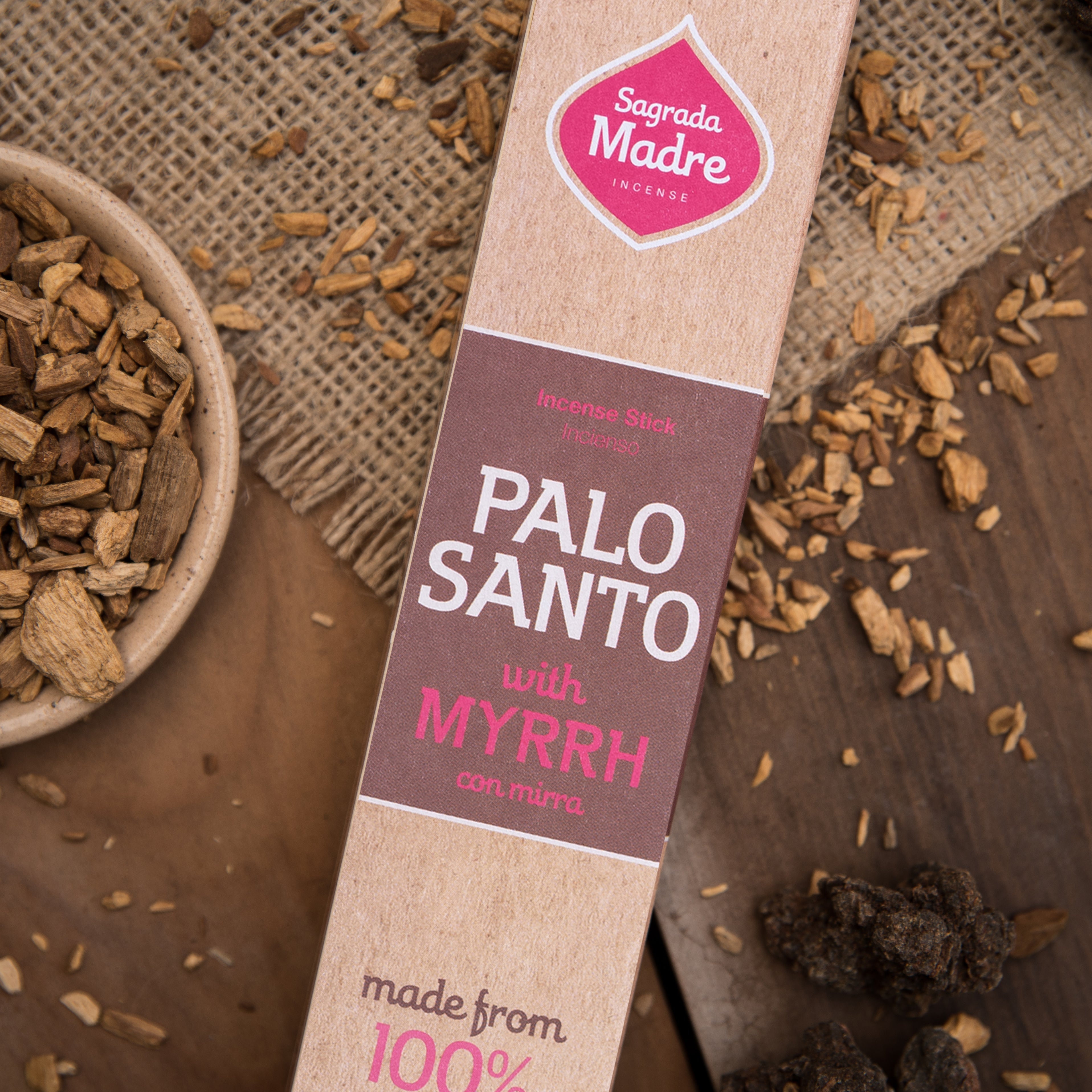 Palo Santo & Myrra rökelse