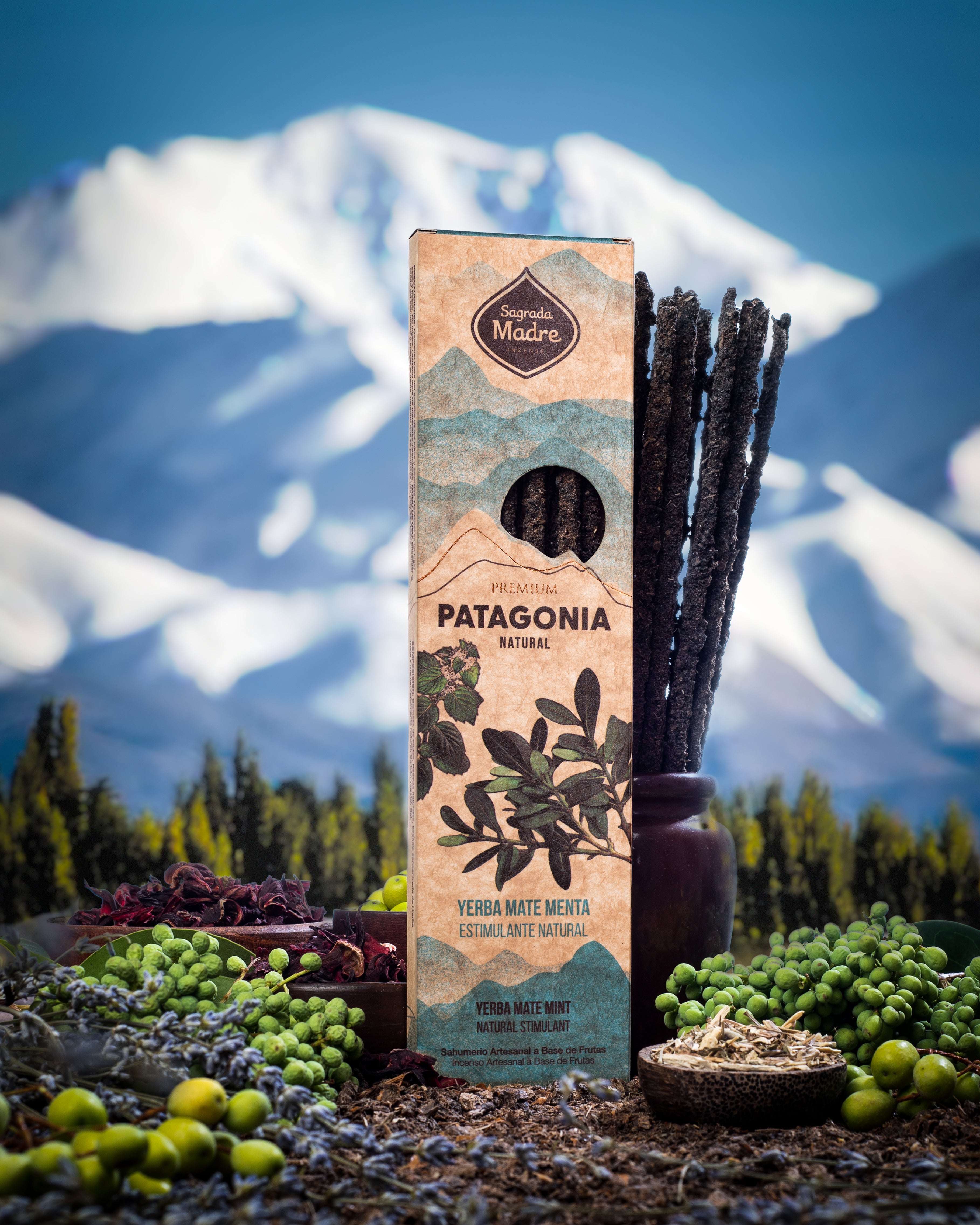 Yerba Mate & Mynta Patagonia rökelse