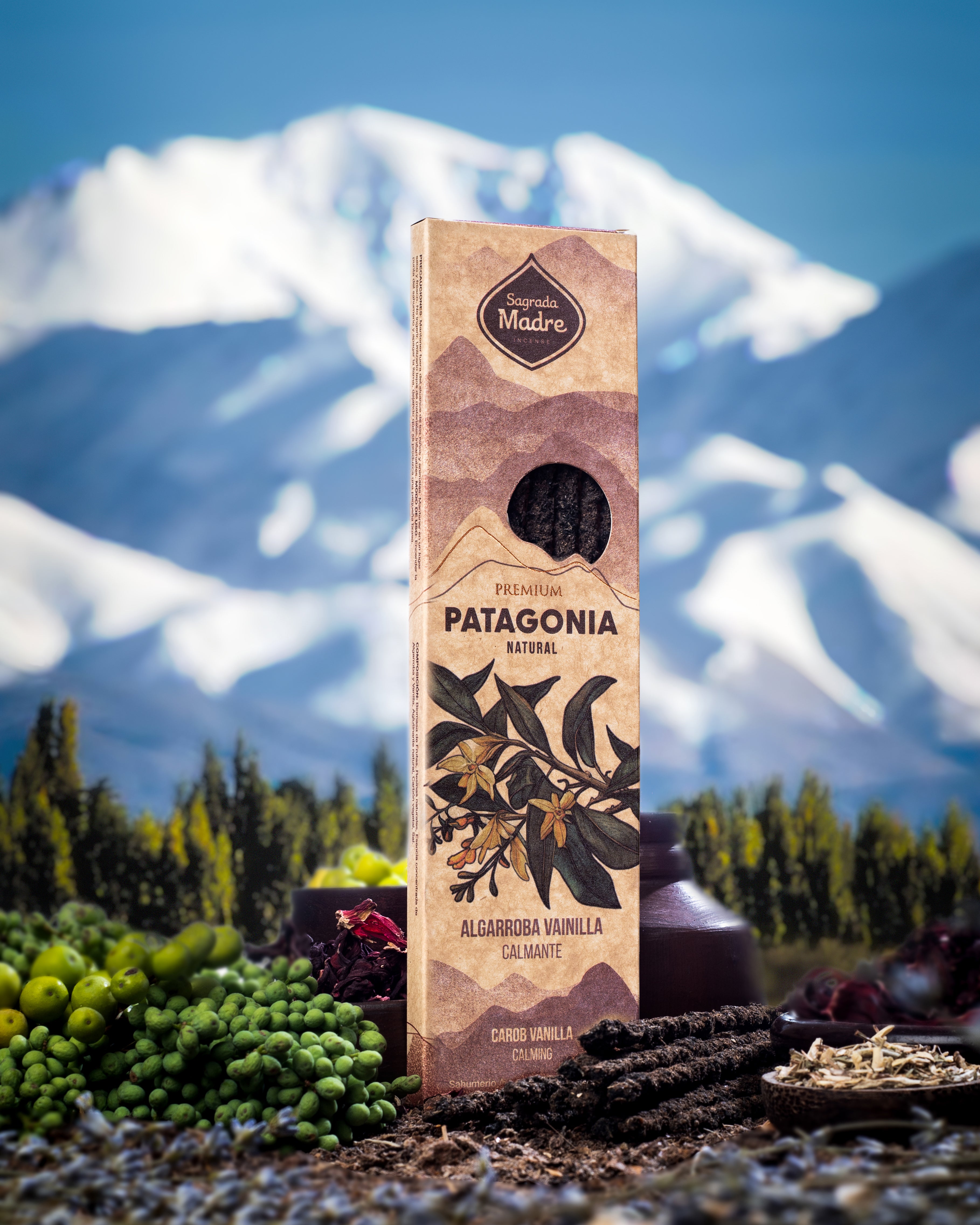 Johannesbröd & Vanilj Patagonia rökelse