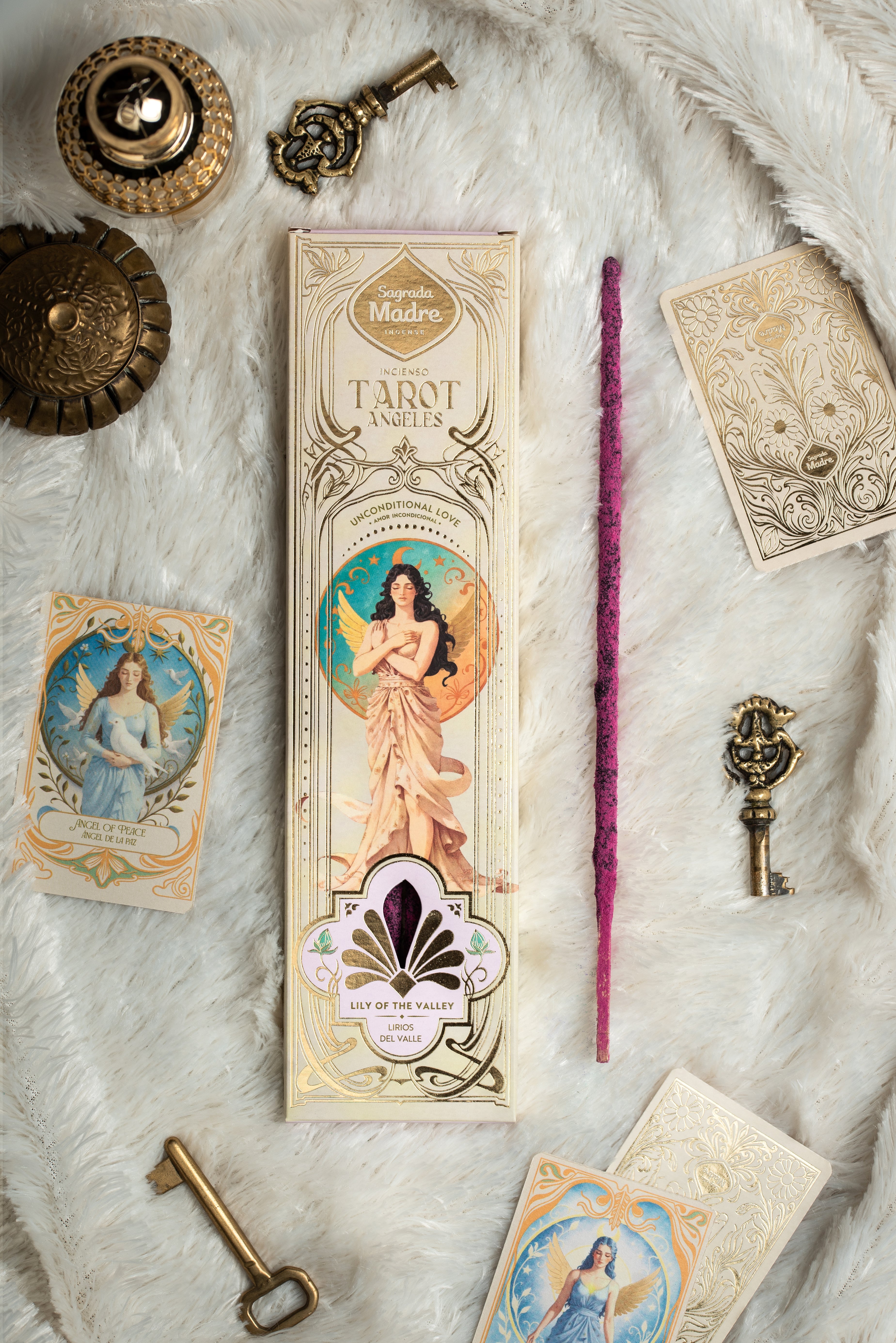 Lily Of The Valley Rökelse – Tarot Ángeles | Unconditional Love