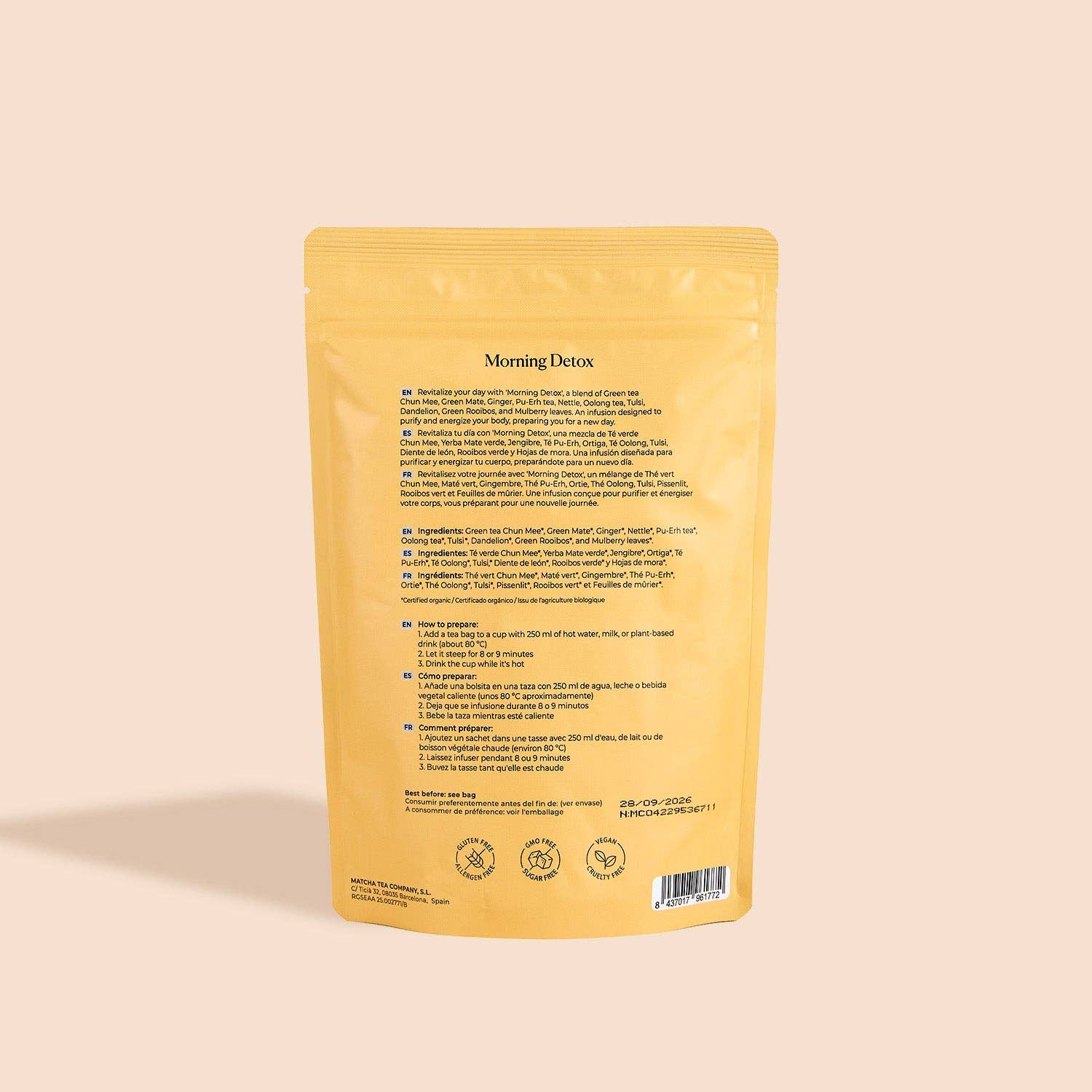 Morgondetox – Örtte för energi & rening | KM Cellar