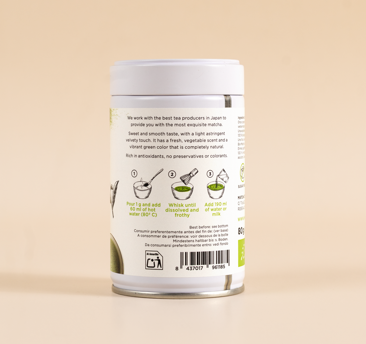 Ekologiskt Original Matcha-te från Japan – Ceremonial Grade