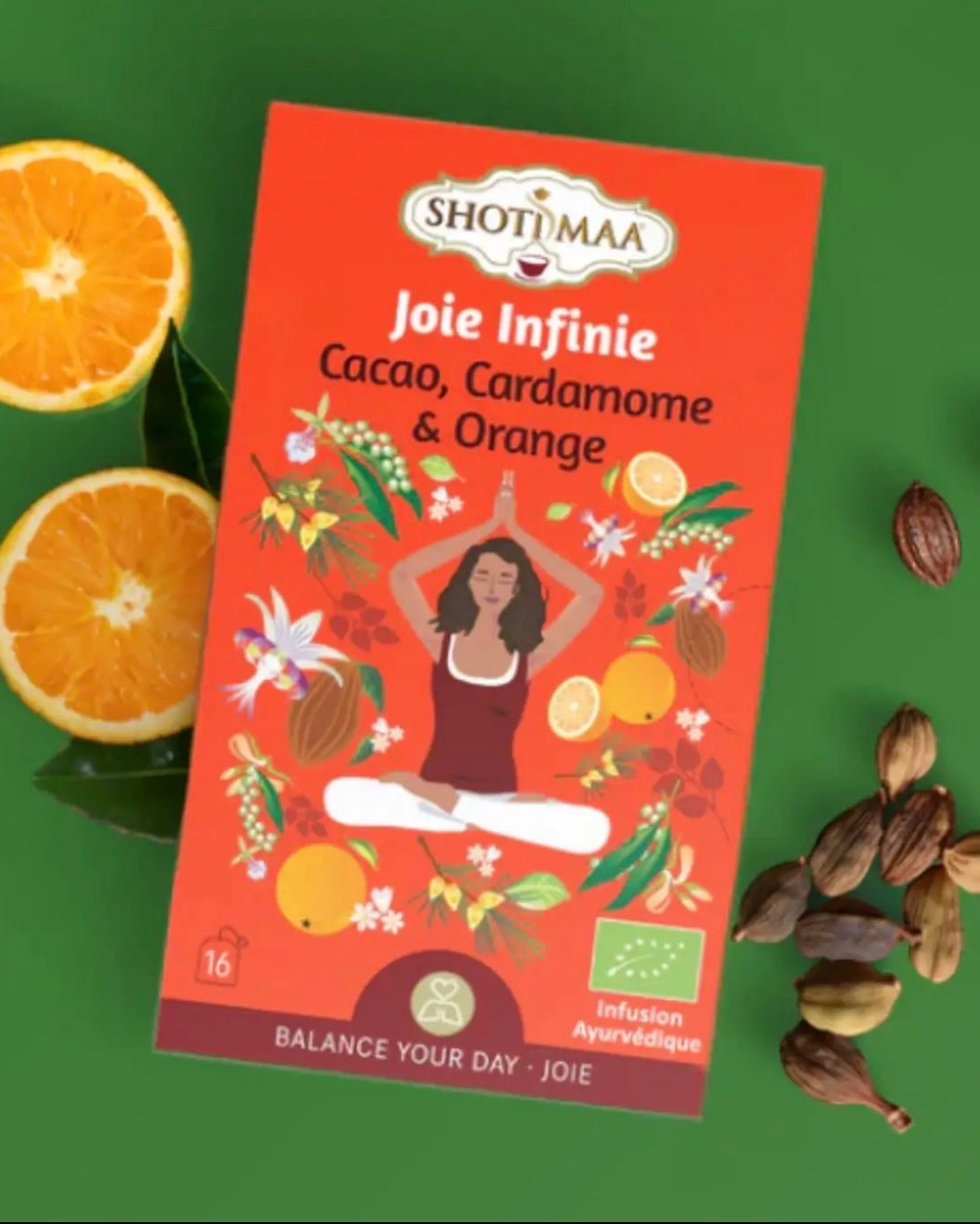 LOVE FOR LIFE Ekologiskt Örtte – Kakao, Apelsin & Kardemumma | Shotimaa