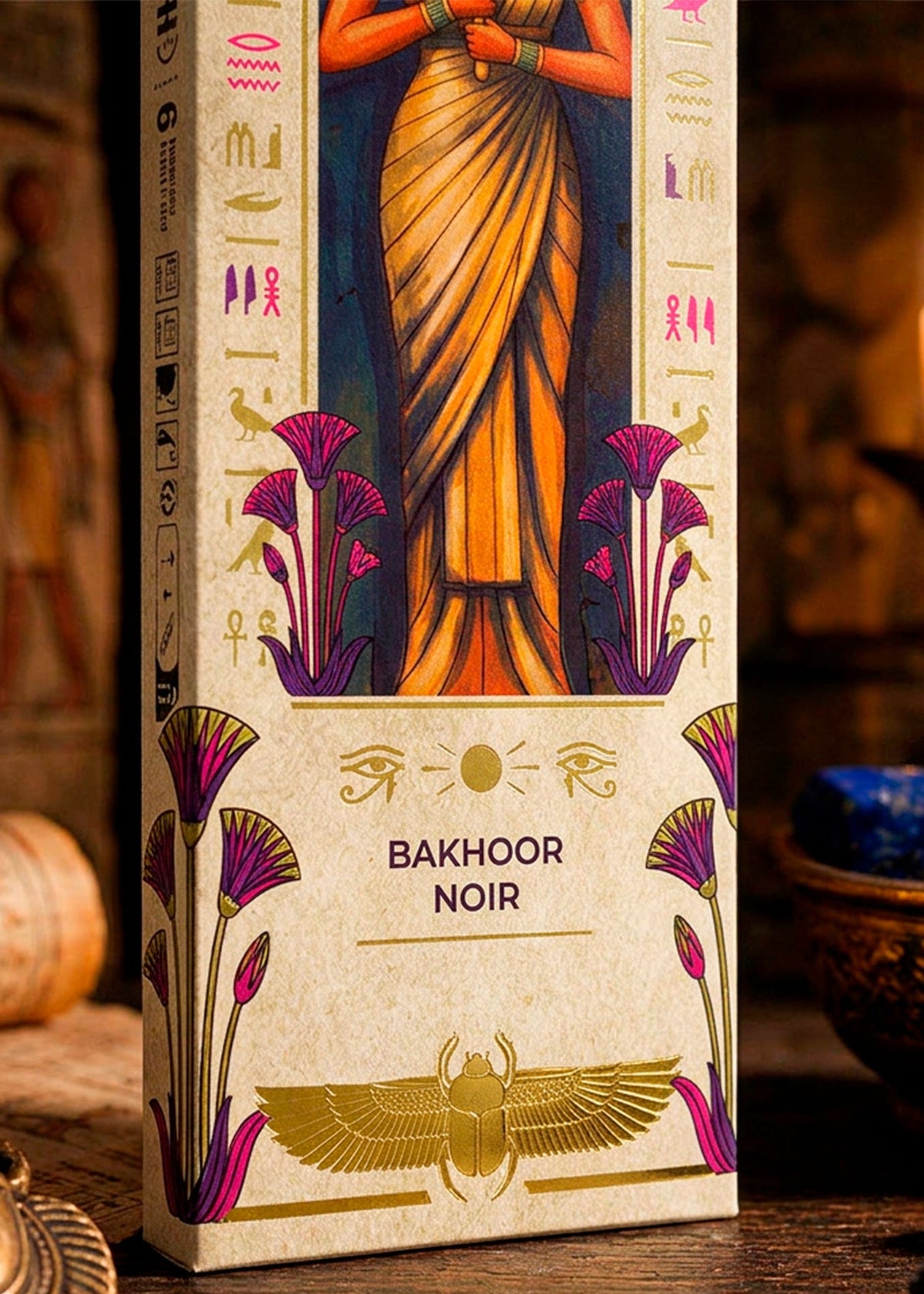 Rökelse Egyptian Tarot Bakhoor Noir – Hartser, Rökelse & Blommor
