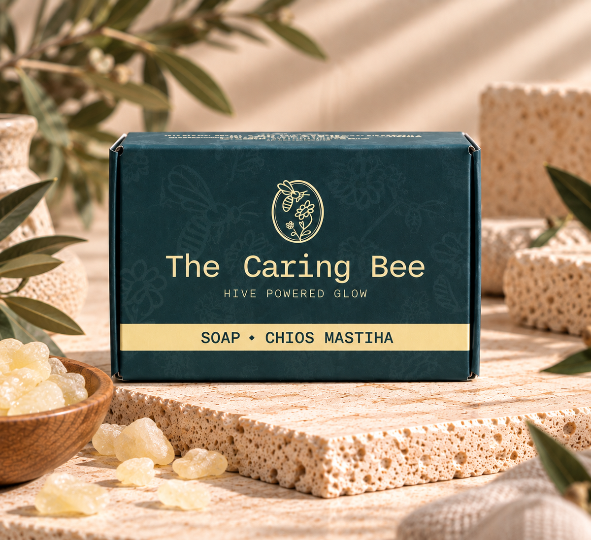 The Caring Bee Soap – Chios Mastiha | 110 g