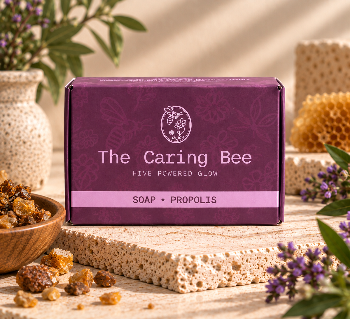The Caring Bee – Propolis Soap | 110 g