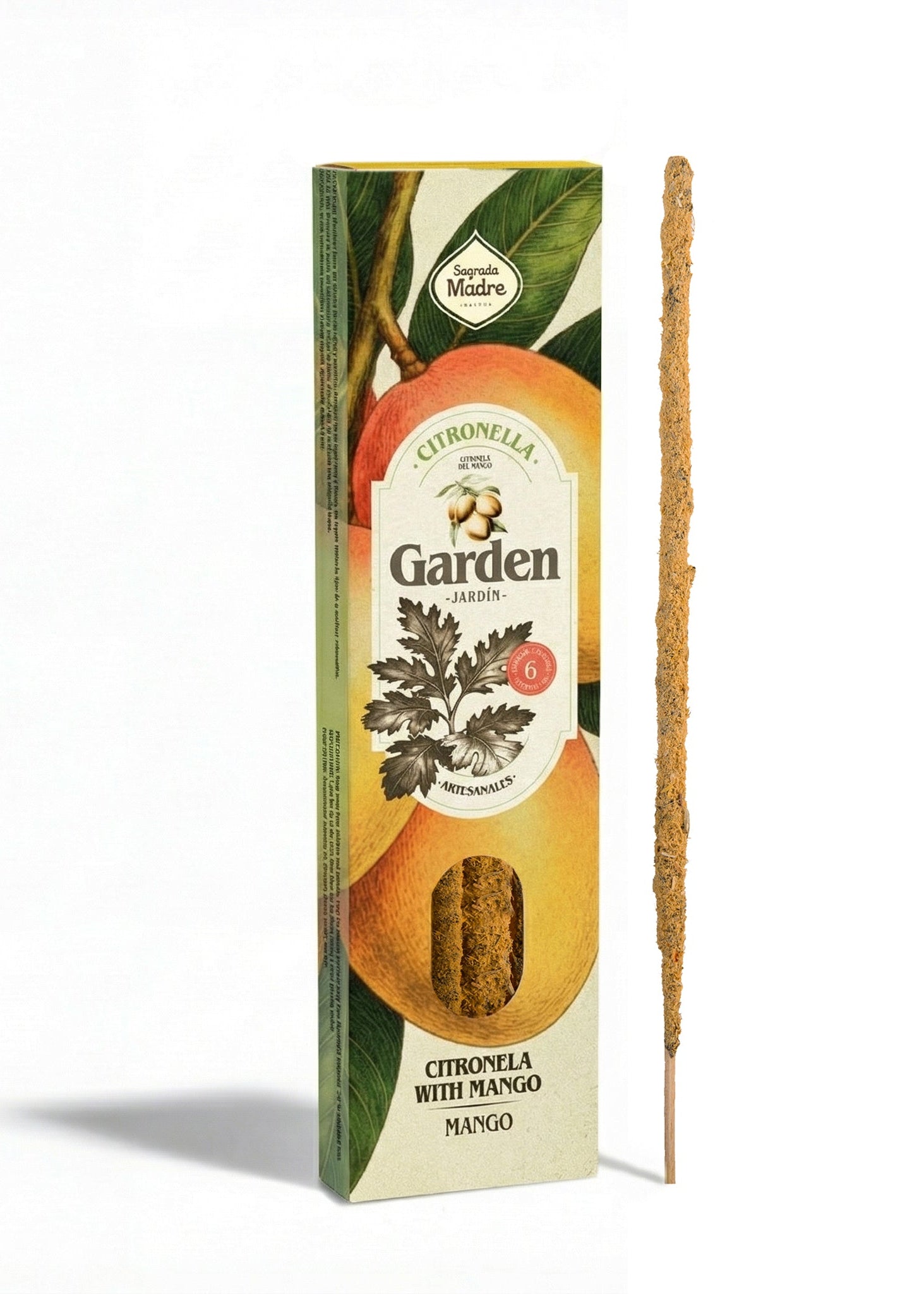 Citronela con Mango Rökelse – Garden | Sagrada Madre