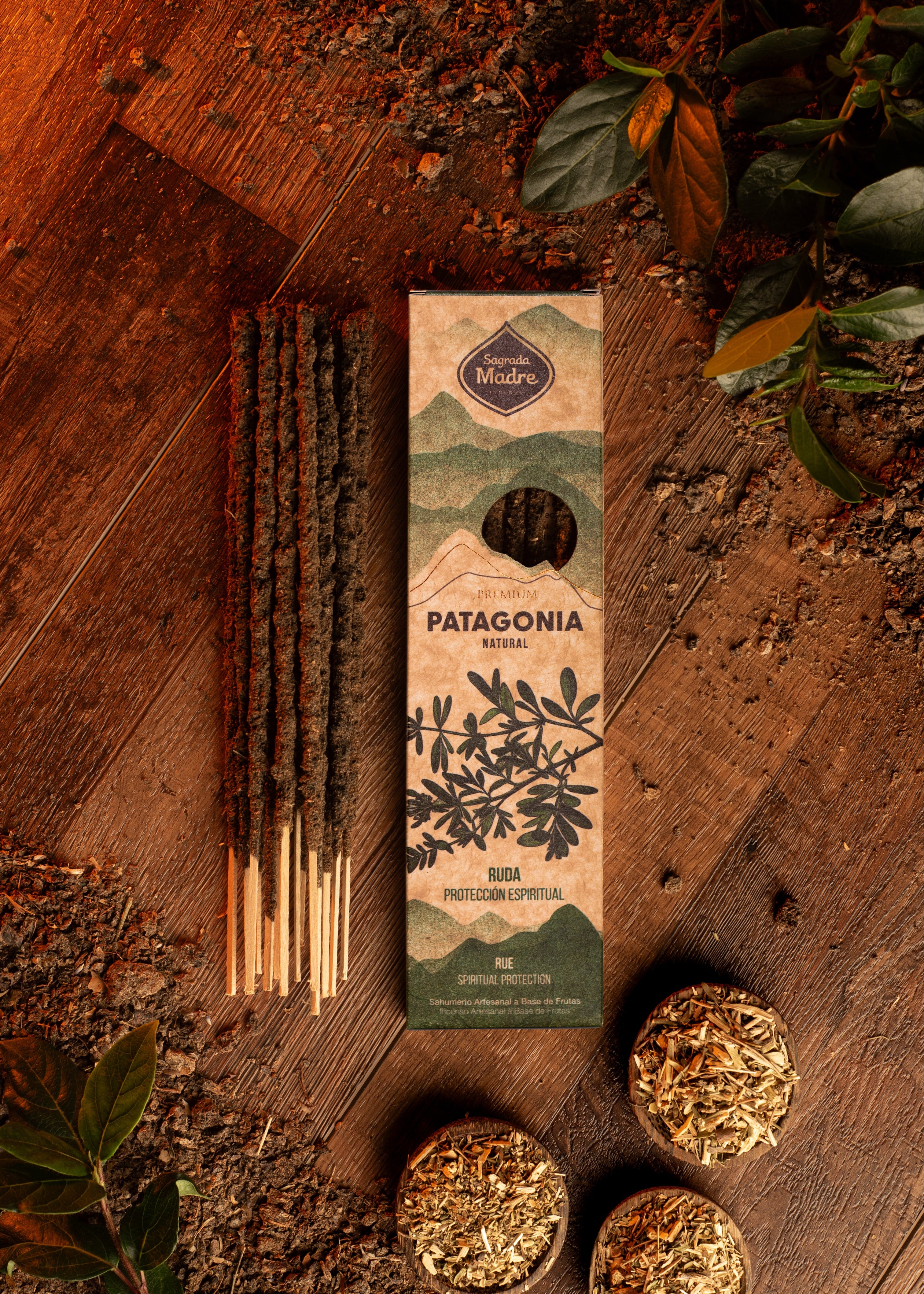 Vinruta Patagonia rökelse