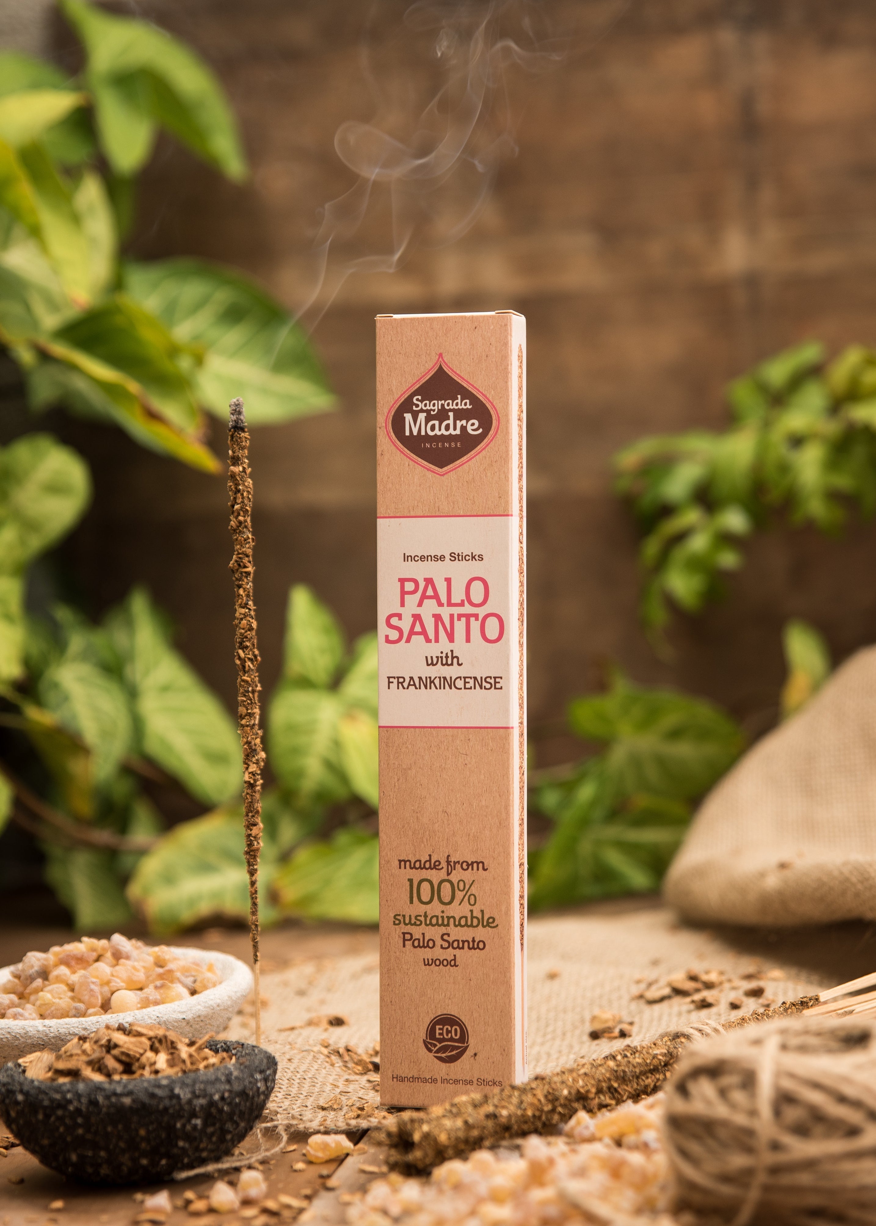 Palo Santo & Frankincense rökelse