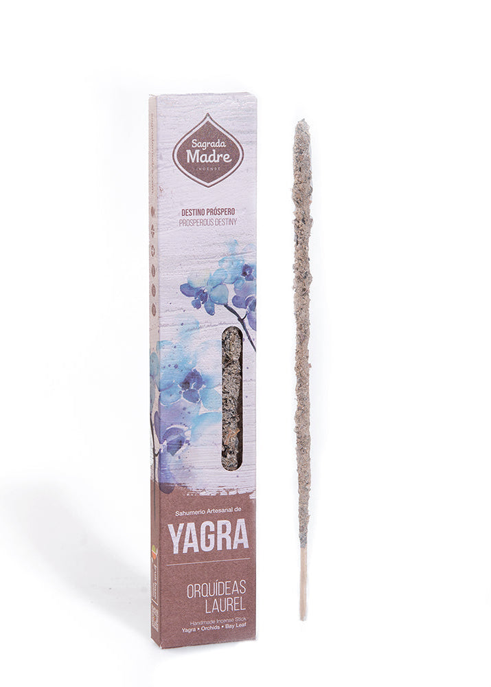 Orquídeas & Laurel Yagra Rökelse – Sagrada Madre