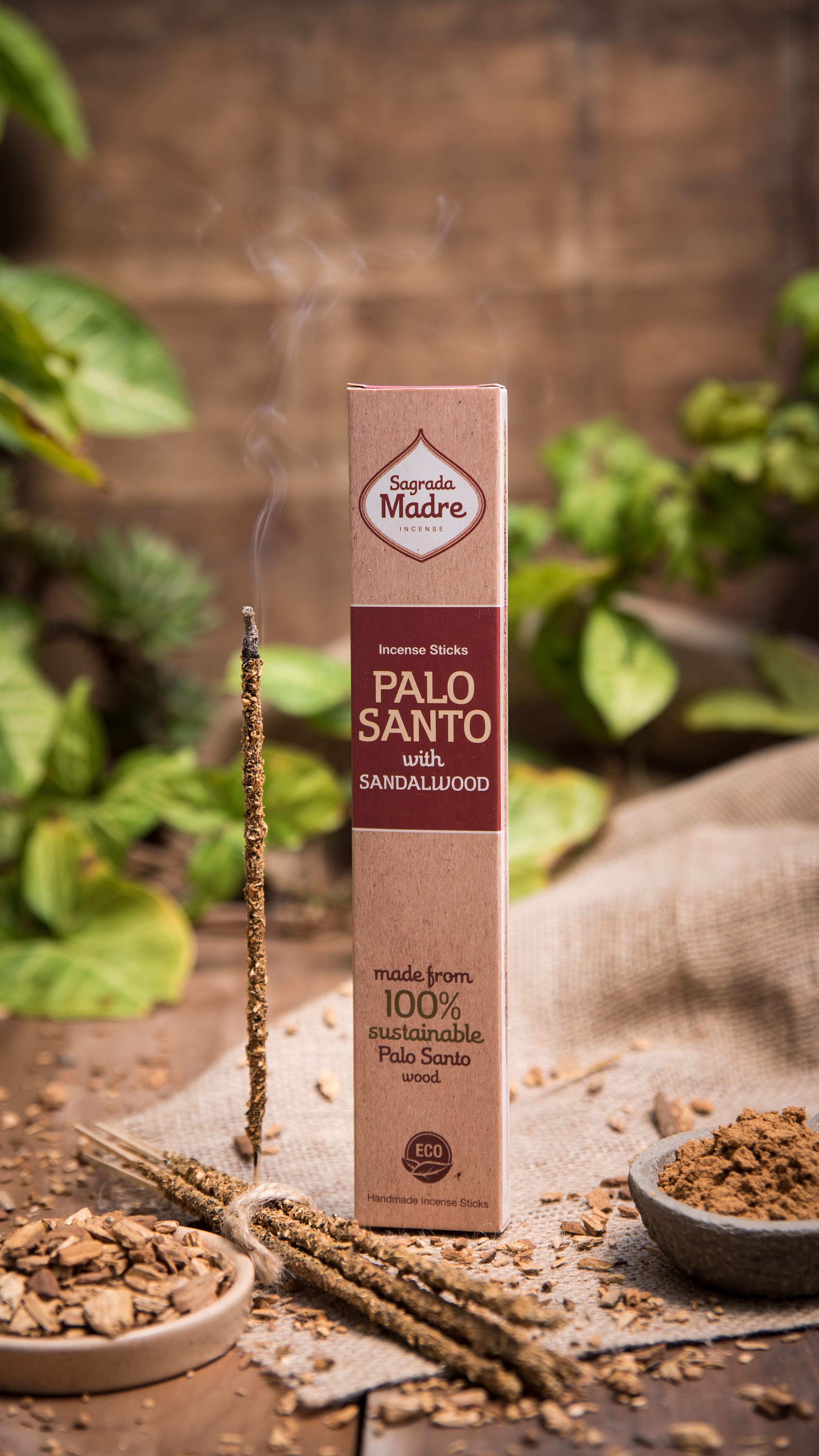 Palo Santo & Sandelträ rökelse
