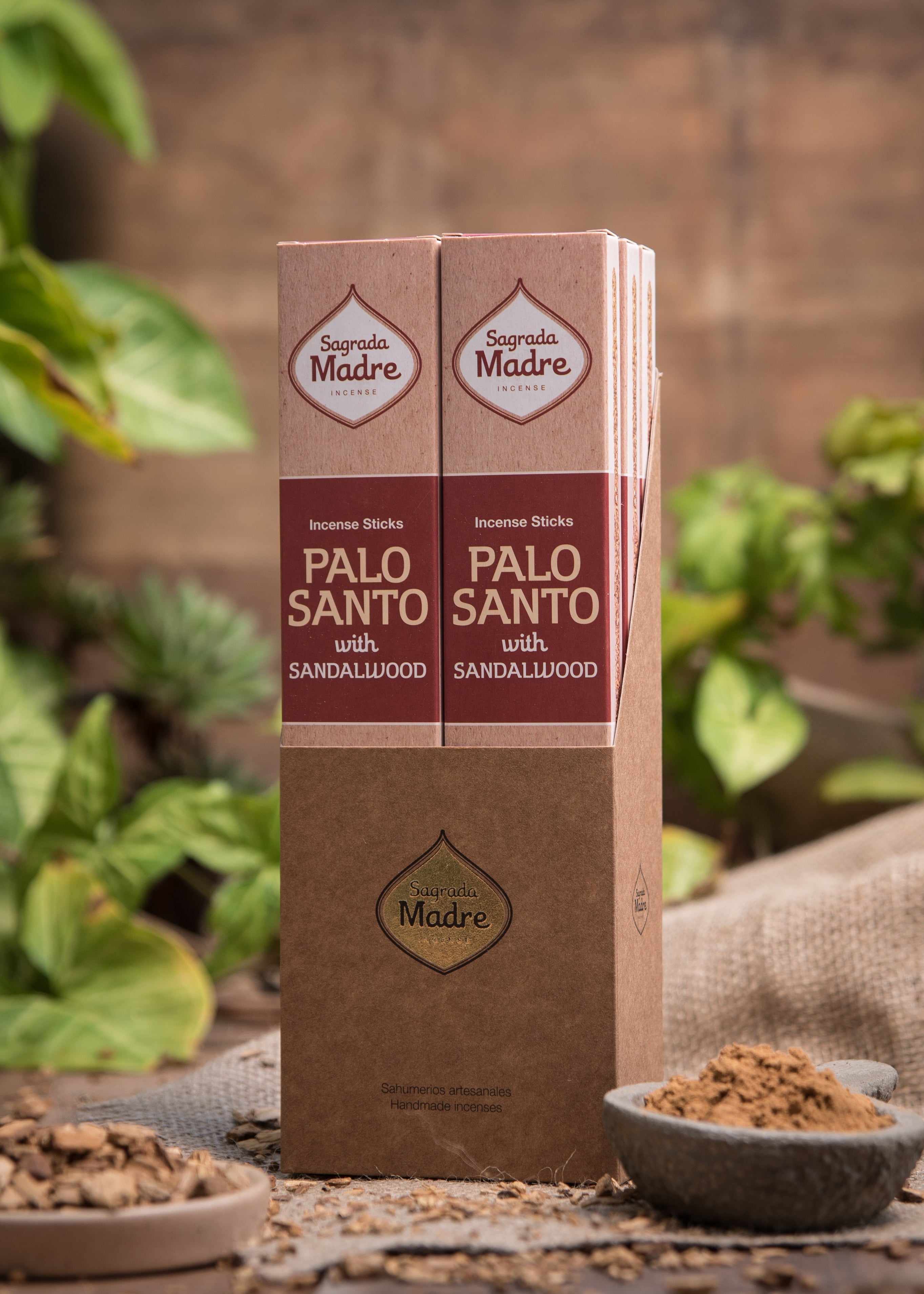 Palo Santo & Sandelträ rökelse