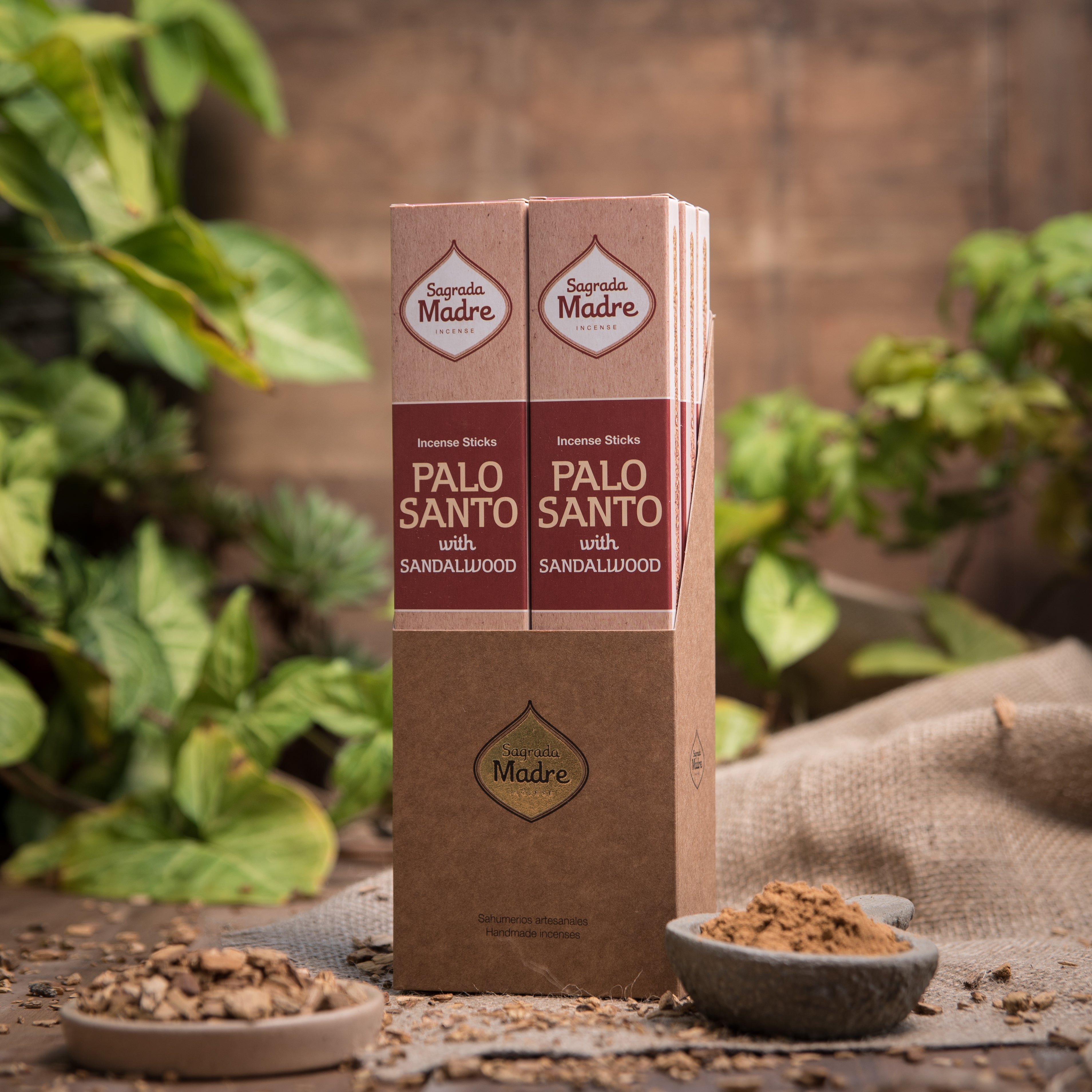 Palo Santo & Sandelträ rökelse