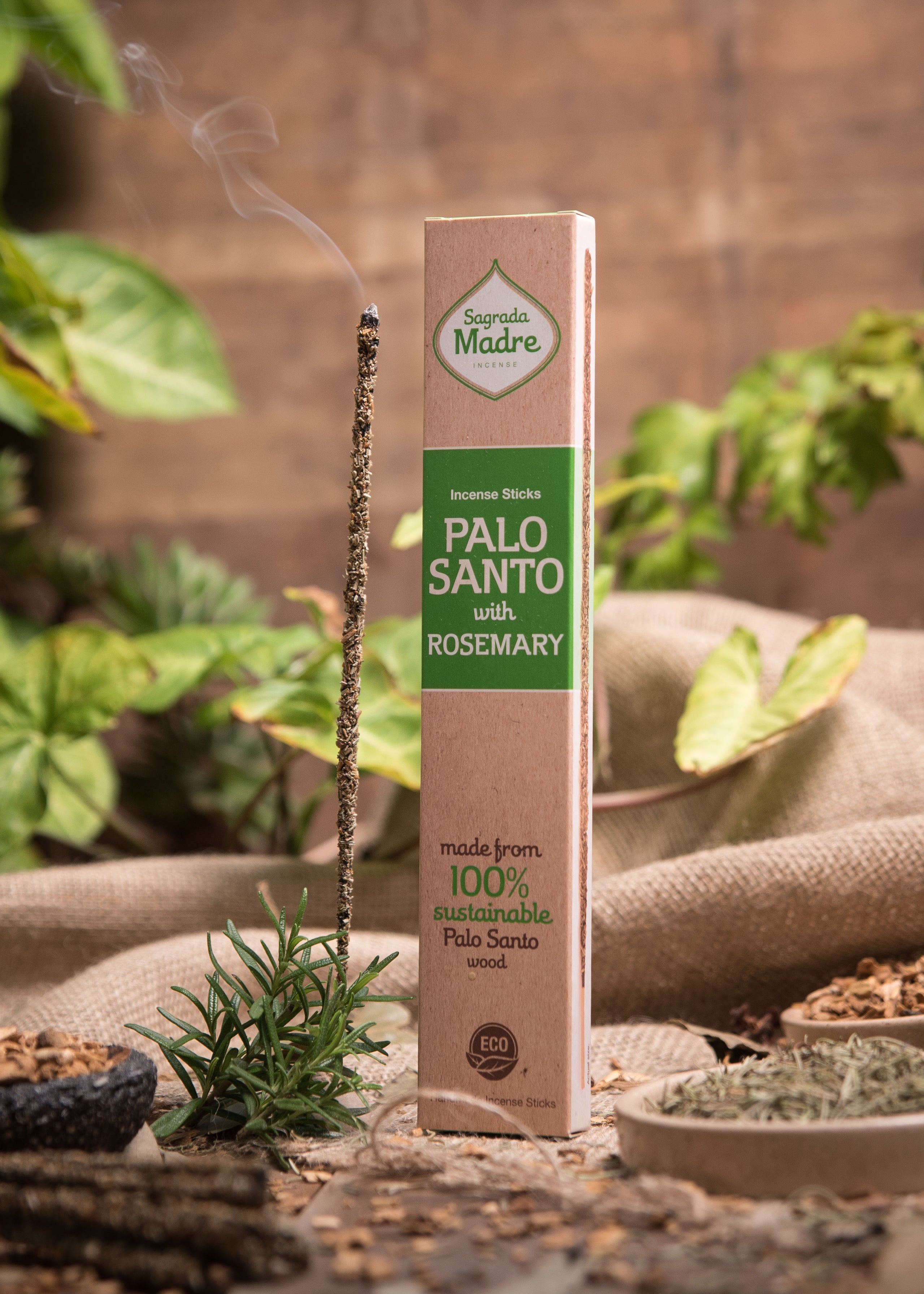 Palo Santo & Rosmarin rökelse