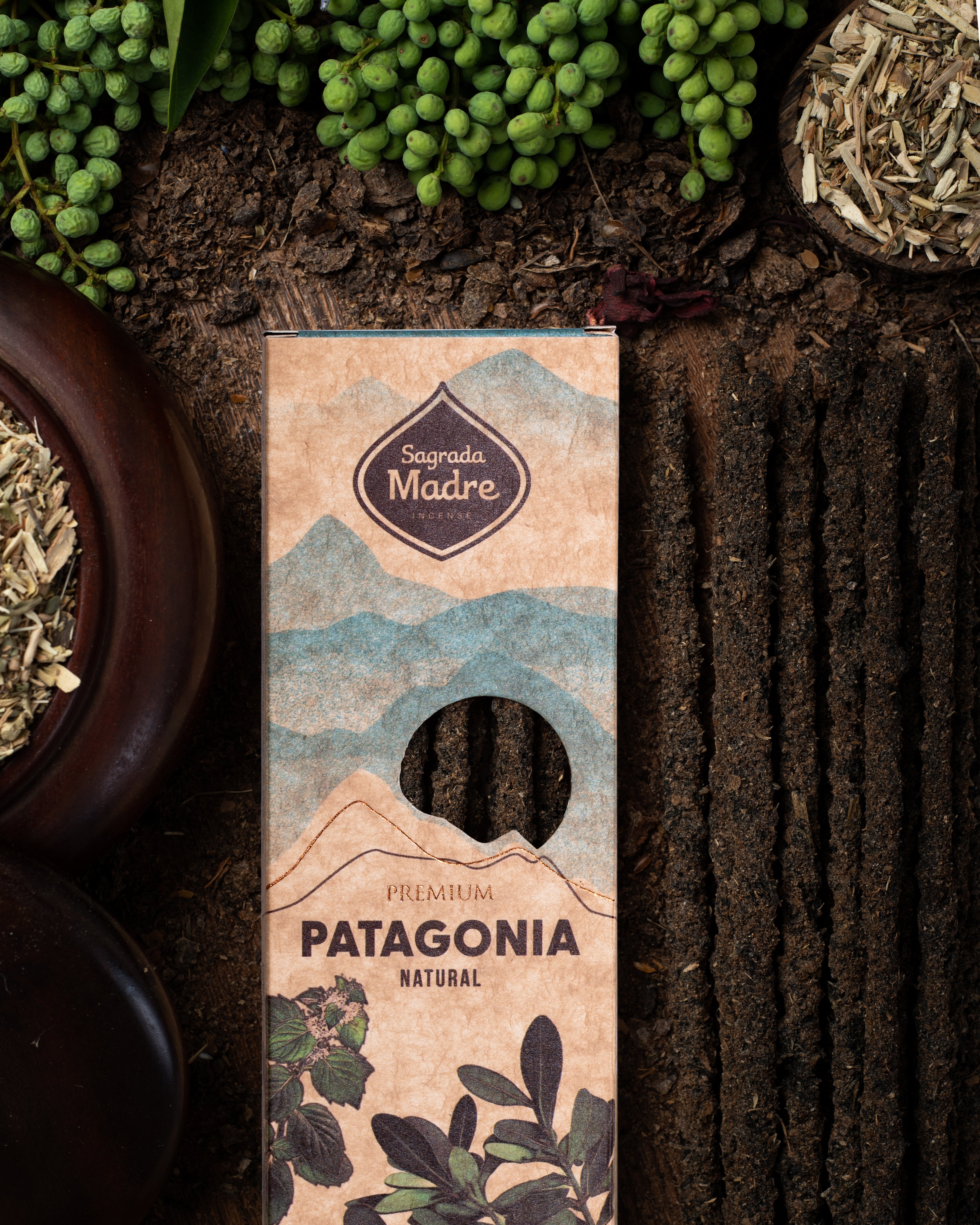 Yerba Mate & Mynta Patagonia rökelse