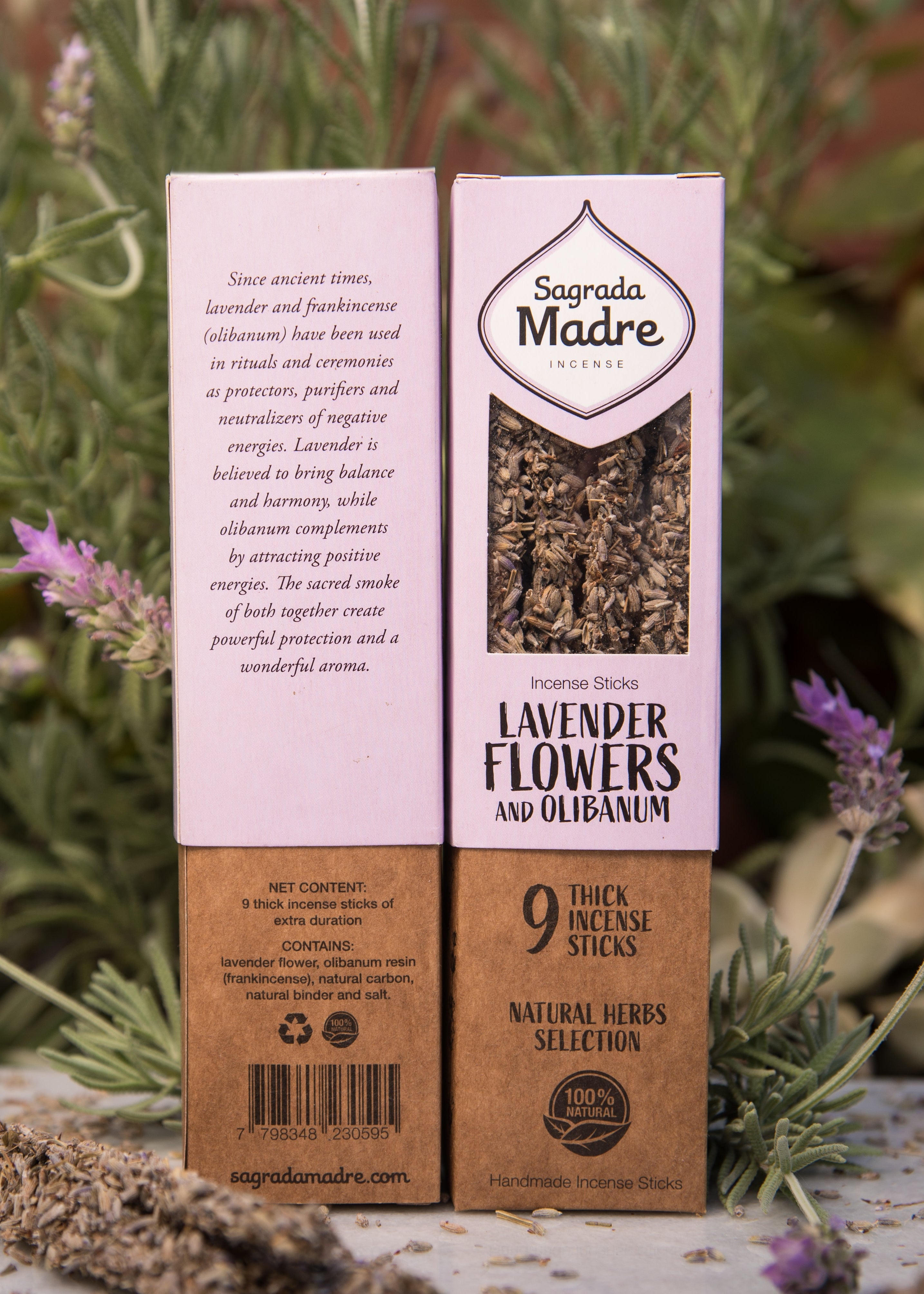 Lavendel & Frankincense rökelse