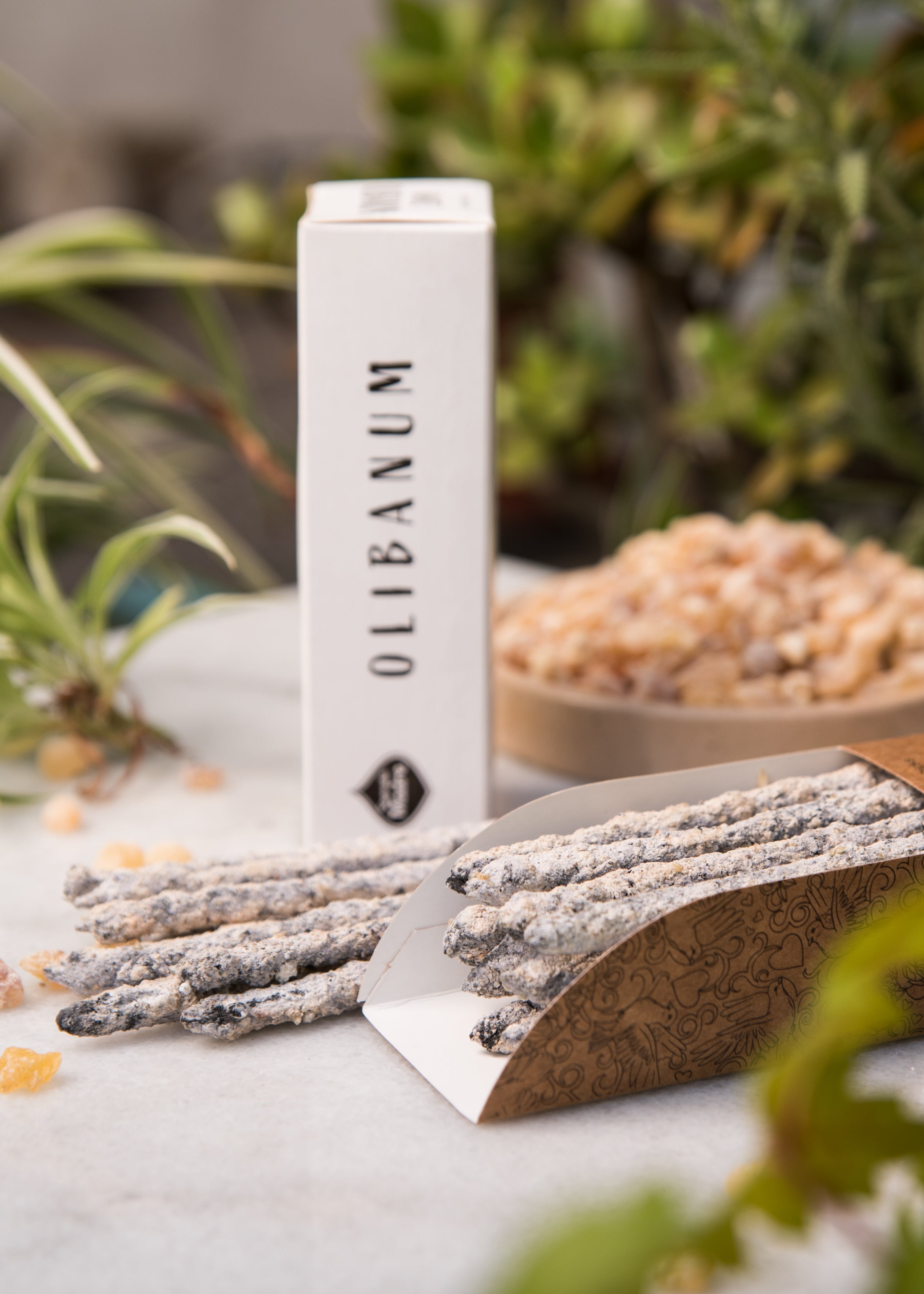 Vit Frankincense rökelse