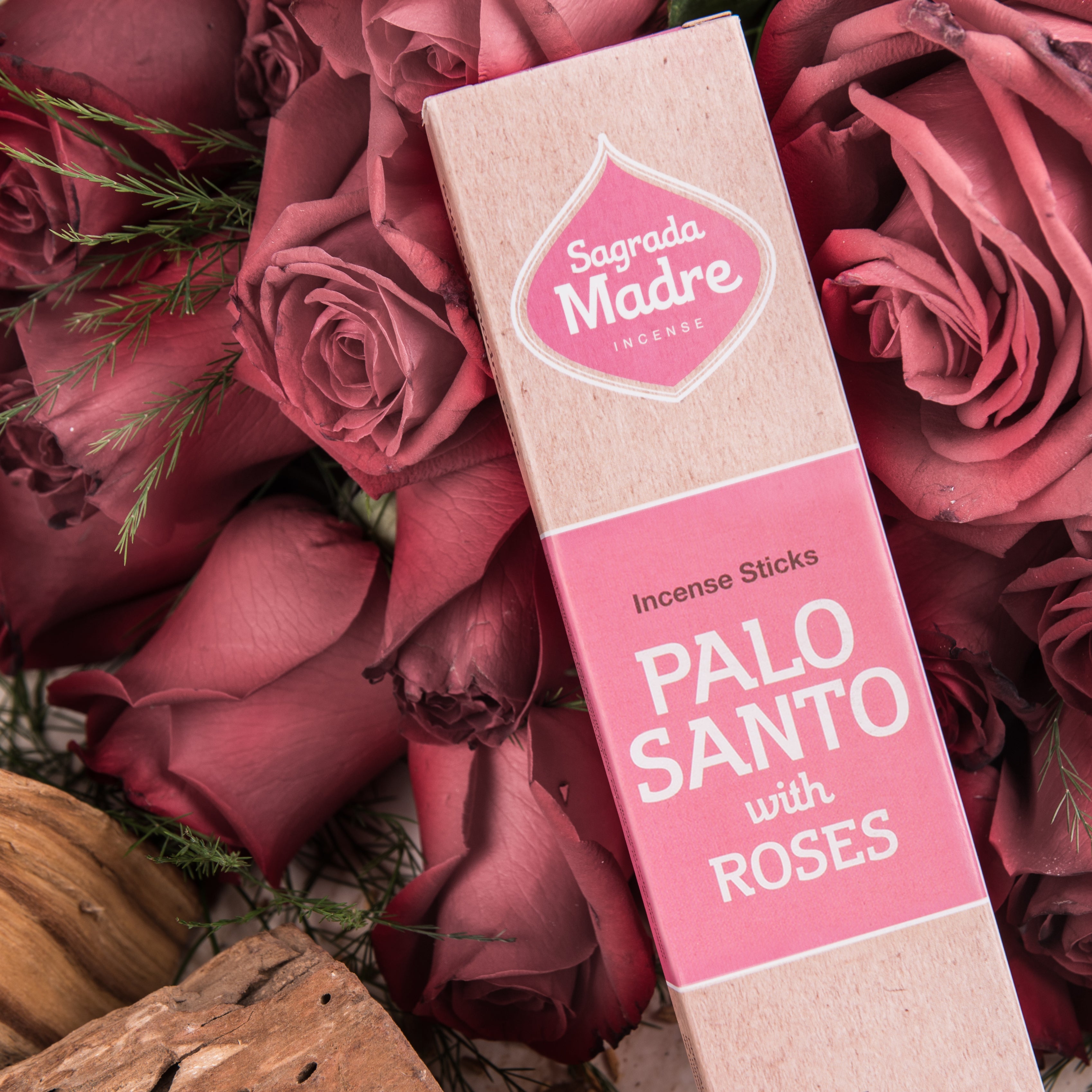 Palo Santo & Rosor rökelse