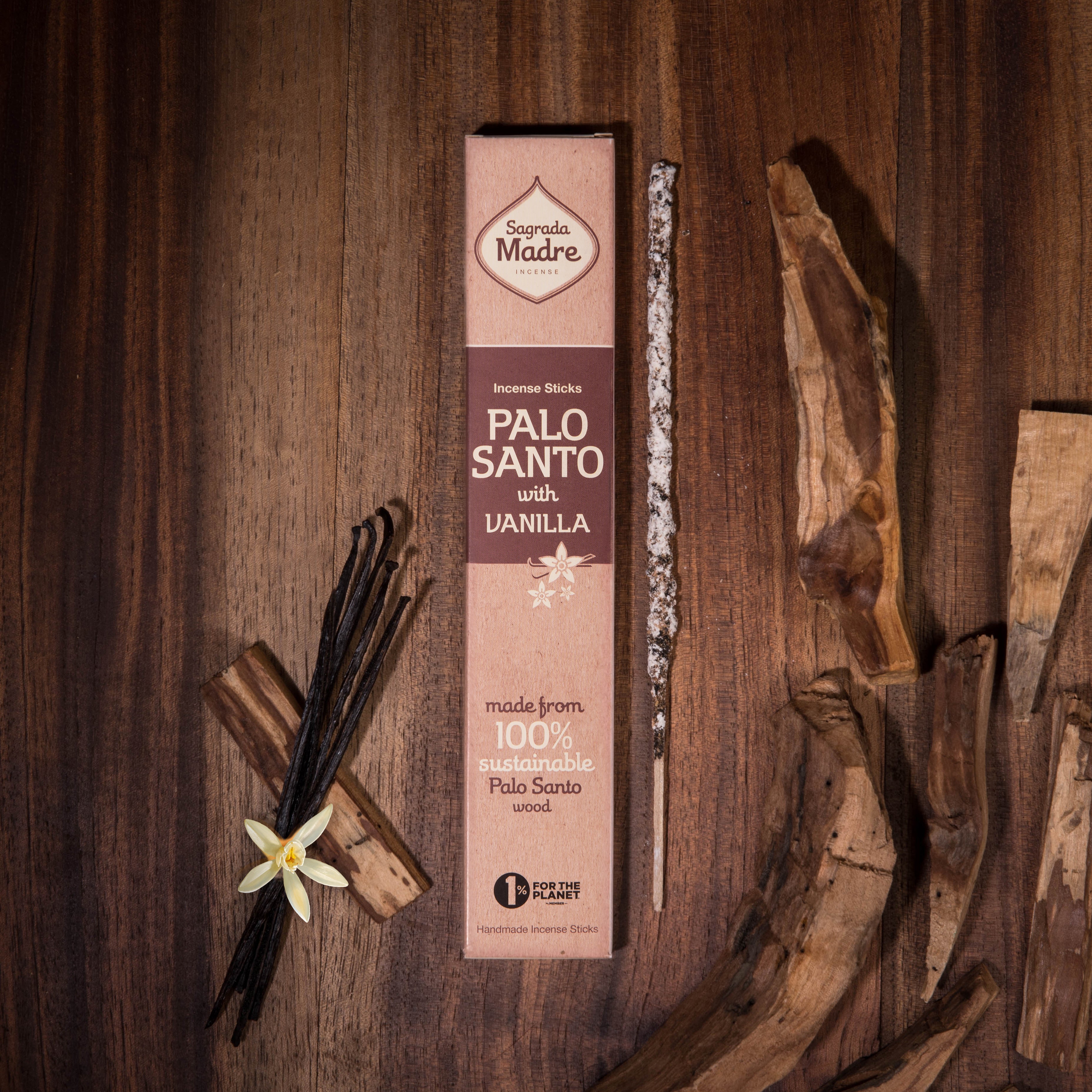 Palo Santo & Vanilj rökelse