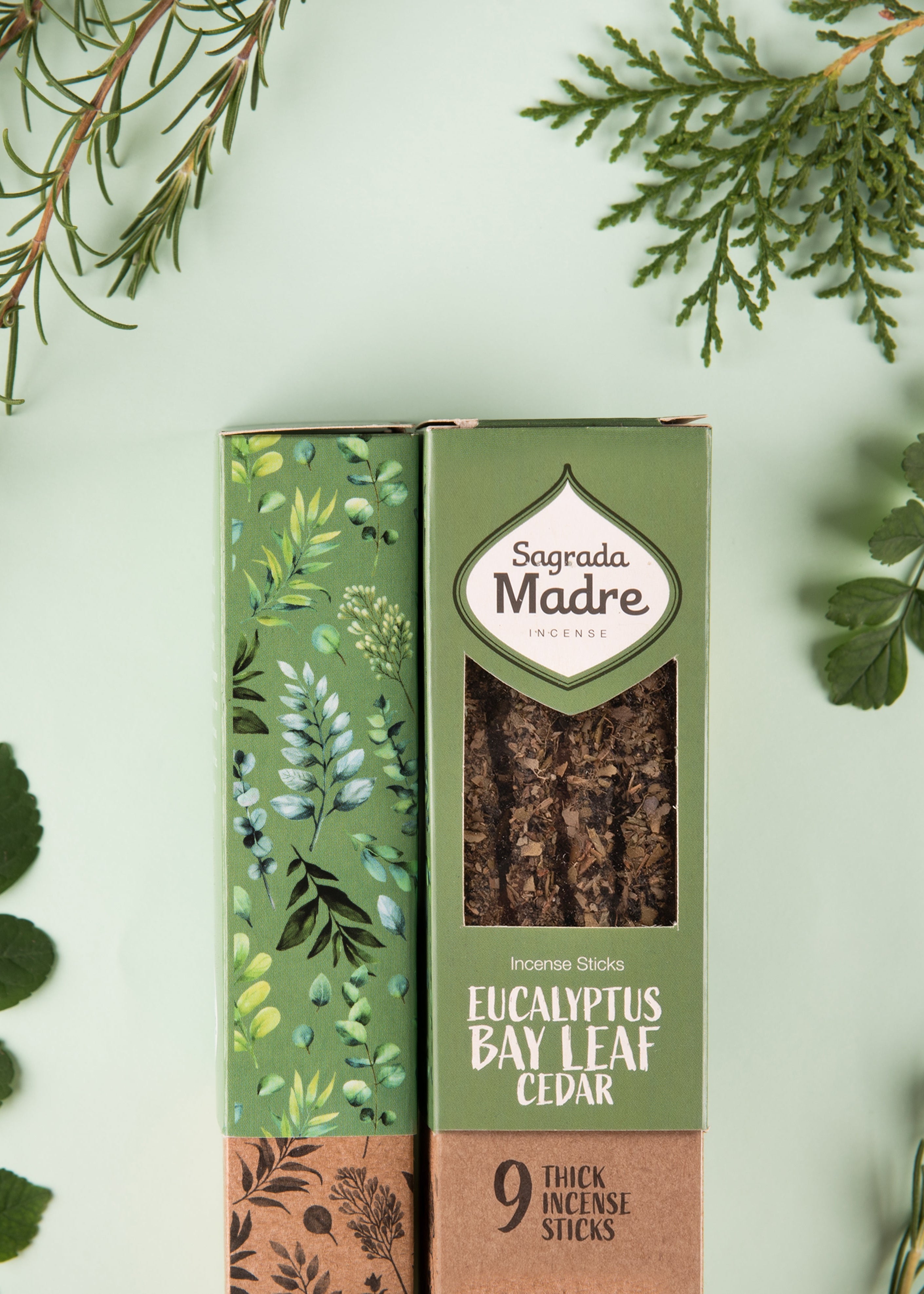 Eukalyptus, Ceder, Lagerblad & Frankincense rökelse
