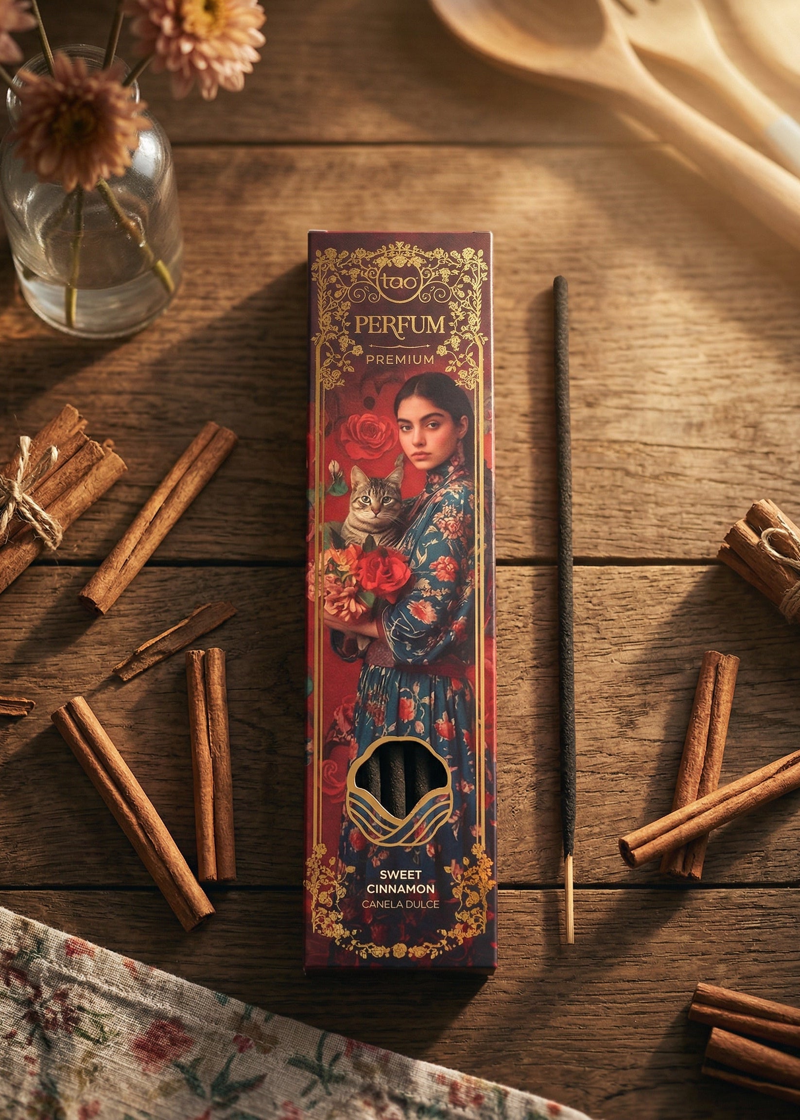 Tao Perfum Rökelse Canela Dulce Sagrada Madre