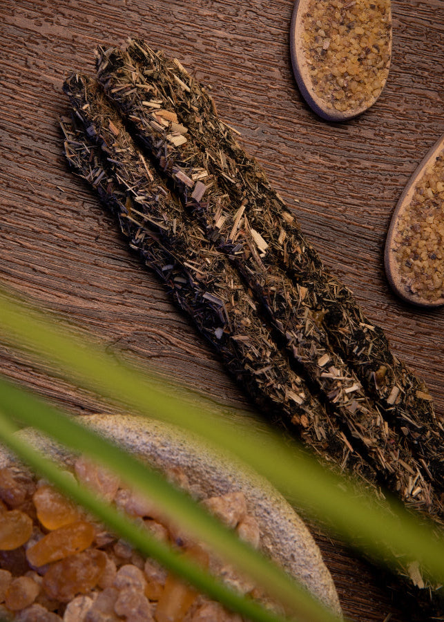 Earth Element Rökelse – Palo Santo & Ingefära | Sagrada Madre