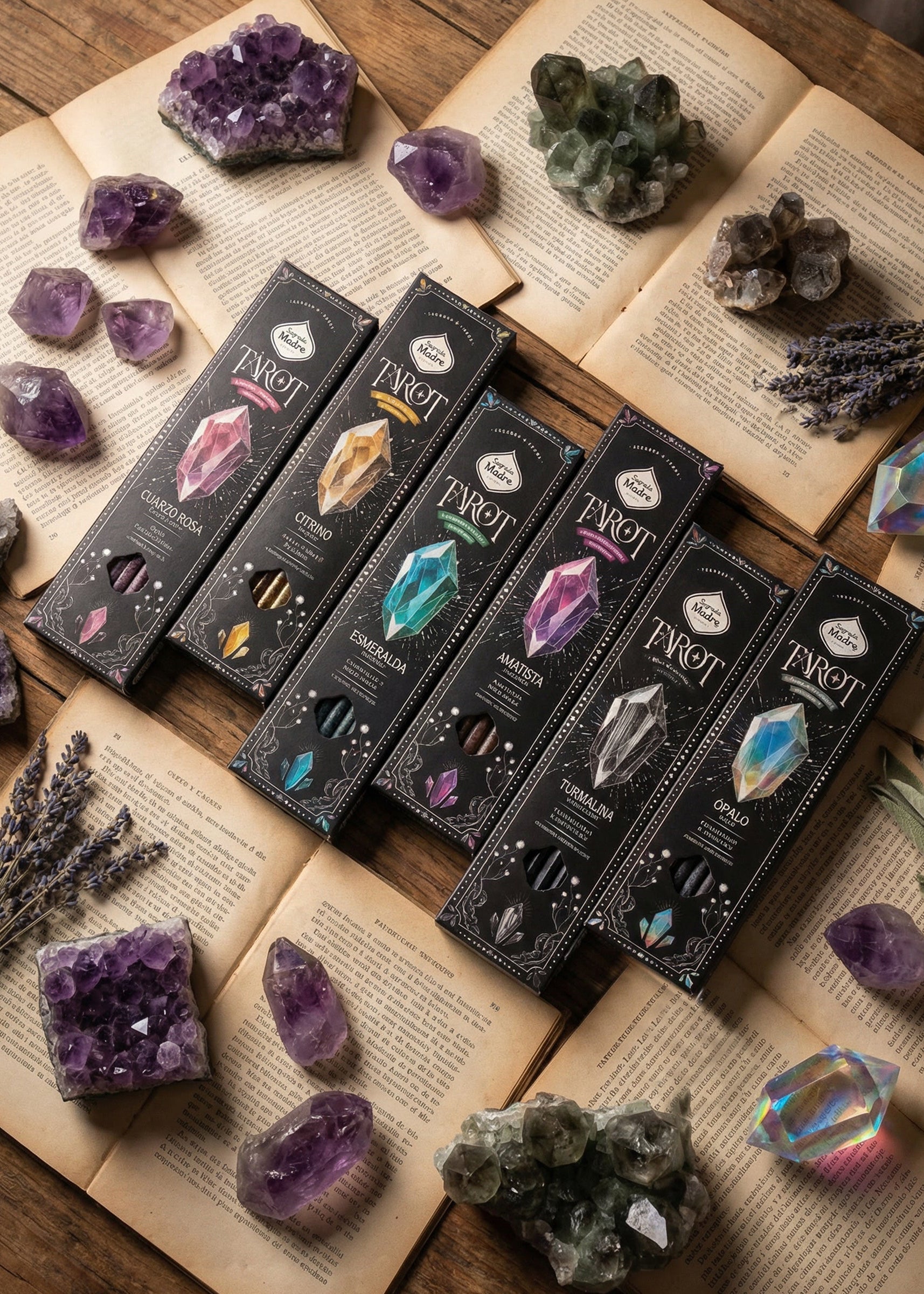Tarot Gemas Rökelse – Opal | Kreativitet & Intuition