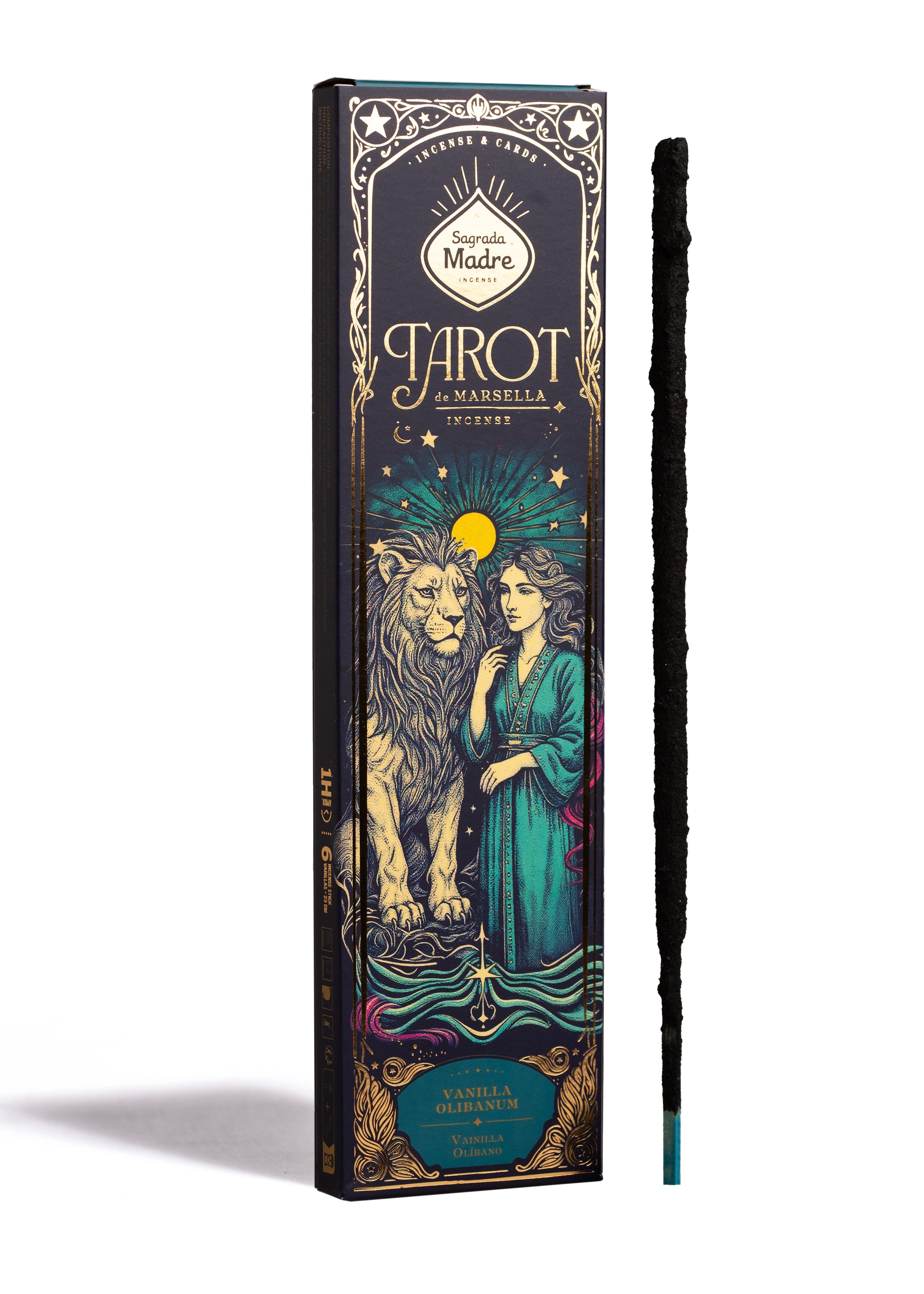 Vanilla & Olibanum Rökelse – Tarot de Marsella | Sagrada Madre
