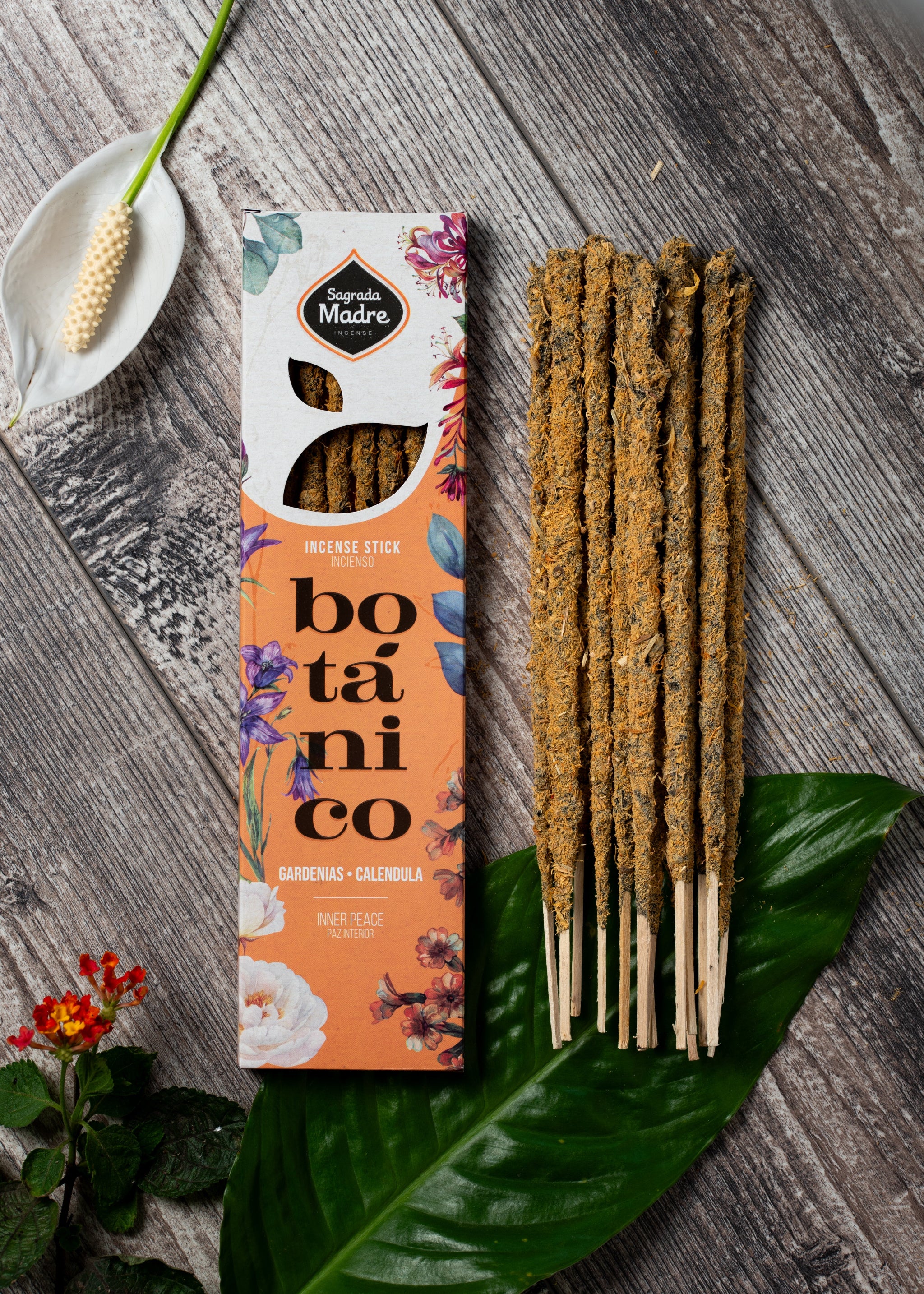 BOTÁNICO Rökelse – Gardenia & Ringblomma | Sagrada Madre