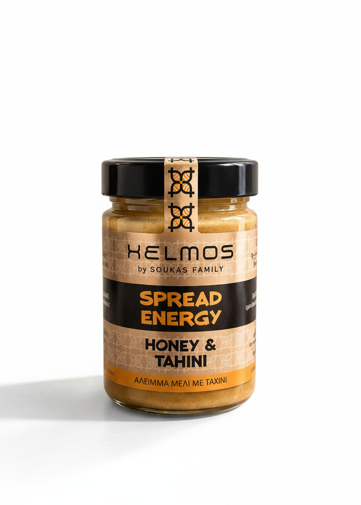 Honung med tahini 420 g – Helmos